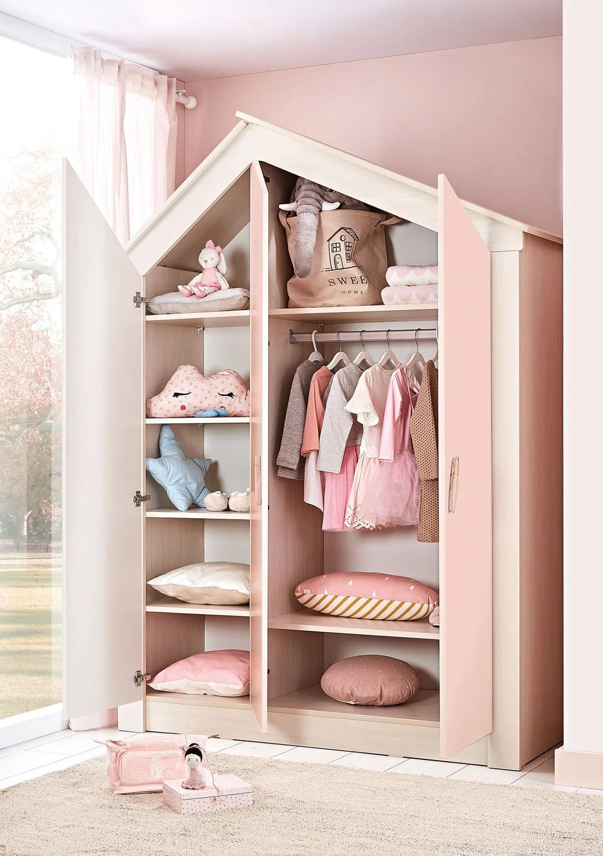 Armadio Pink House a 3 Ante