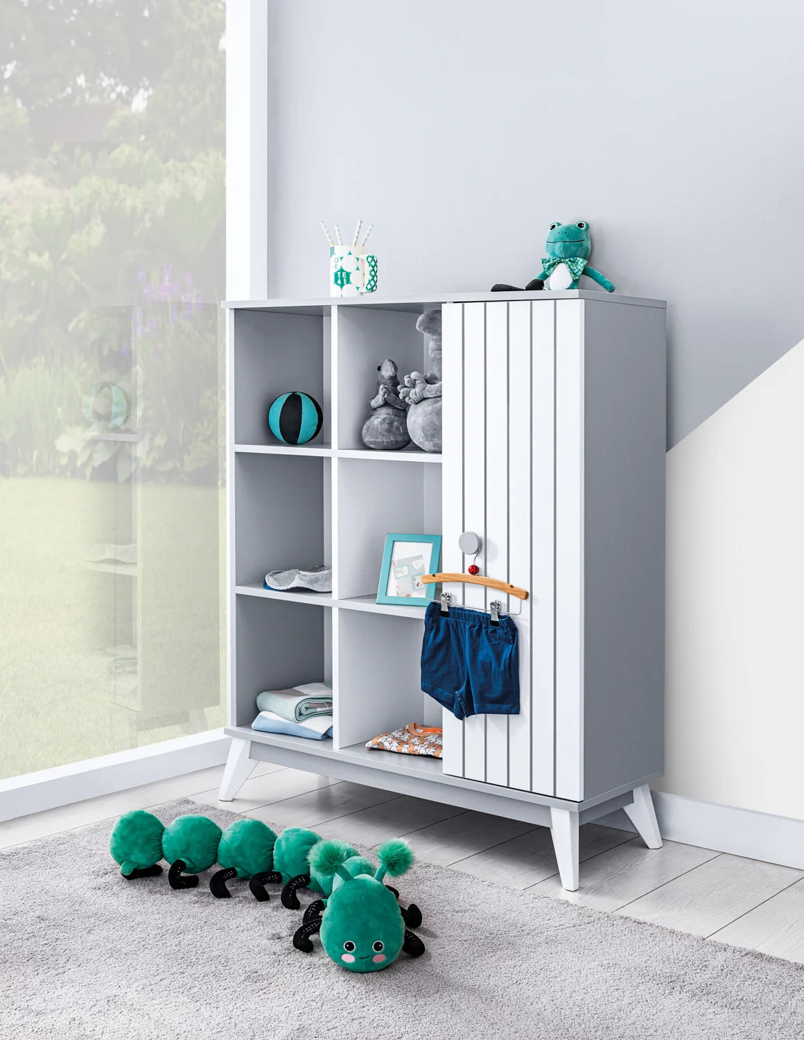 Mobile Porta Giocattoli Bird House
