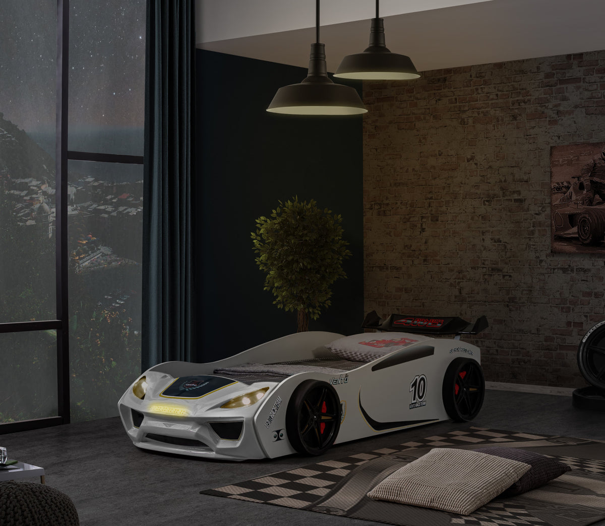 Vento Letto Auto LED 90x190cm