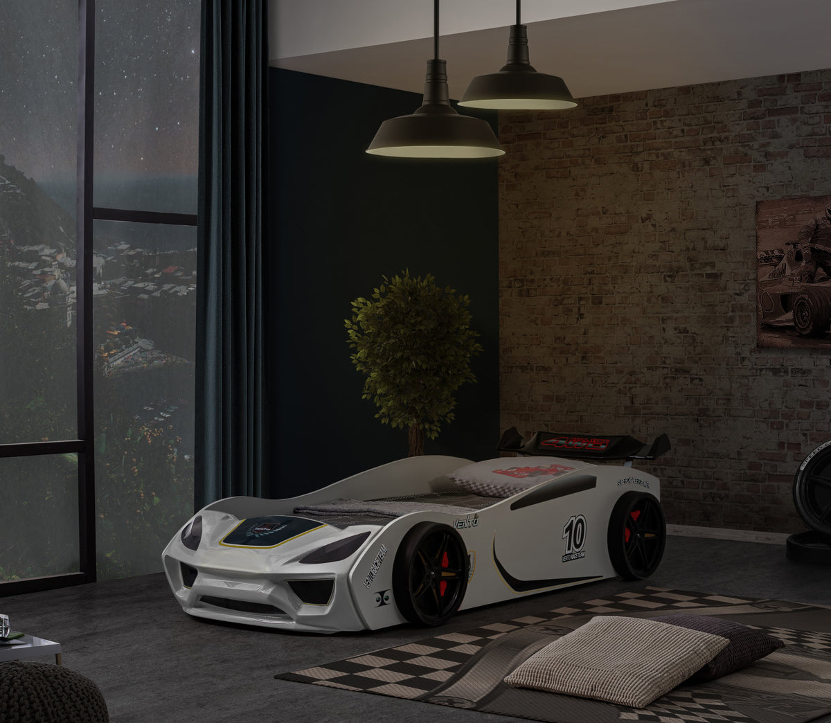 Vento Letto Auto LED 90x190cm