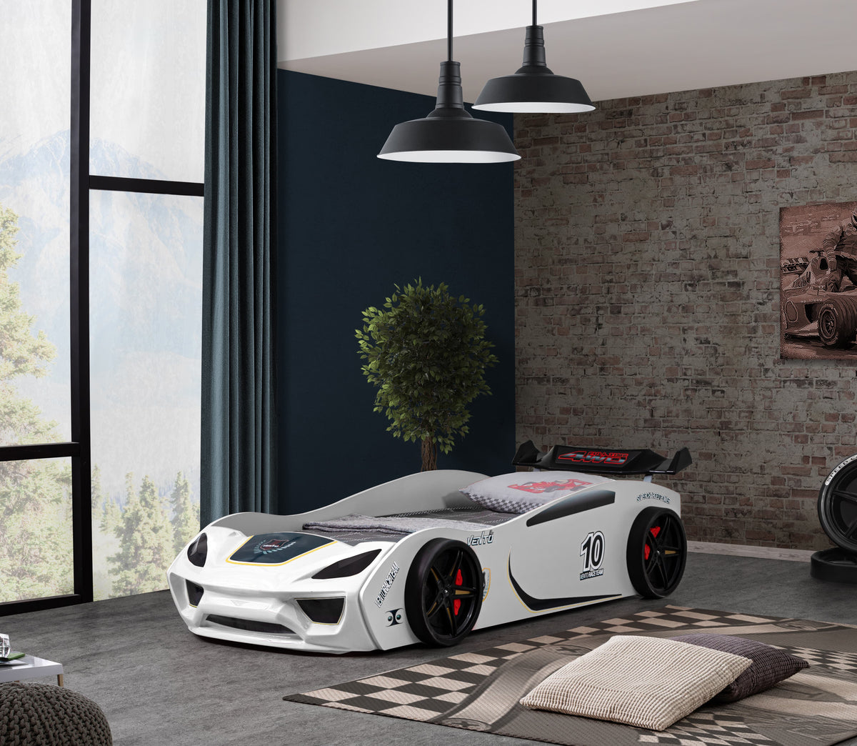 Vento Letto Auto LED 90x190cm
