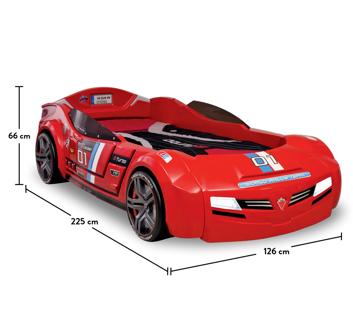 Letto Macchina Biturbo