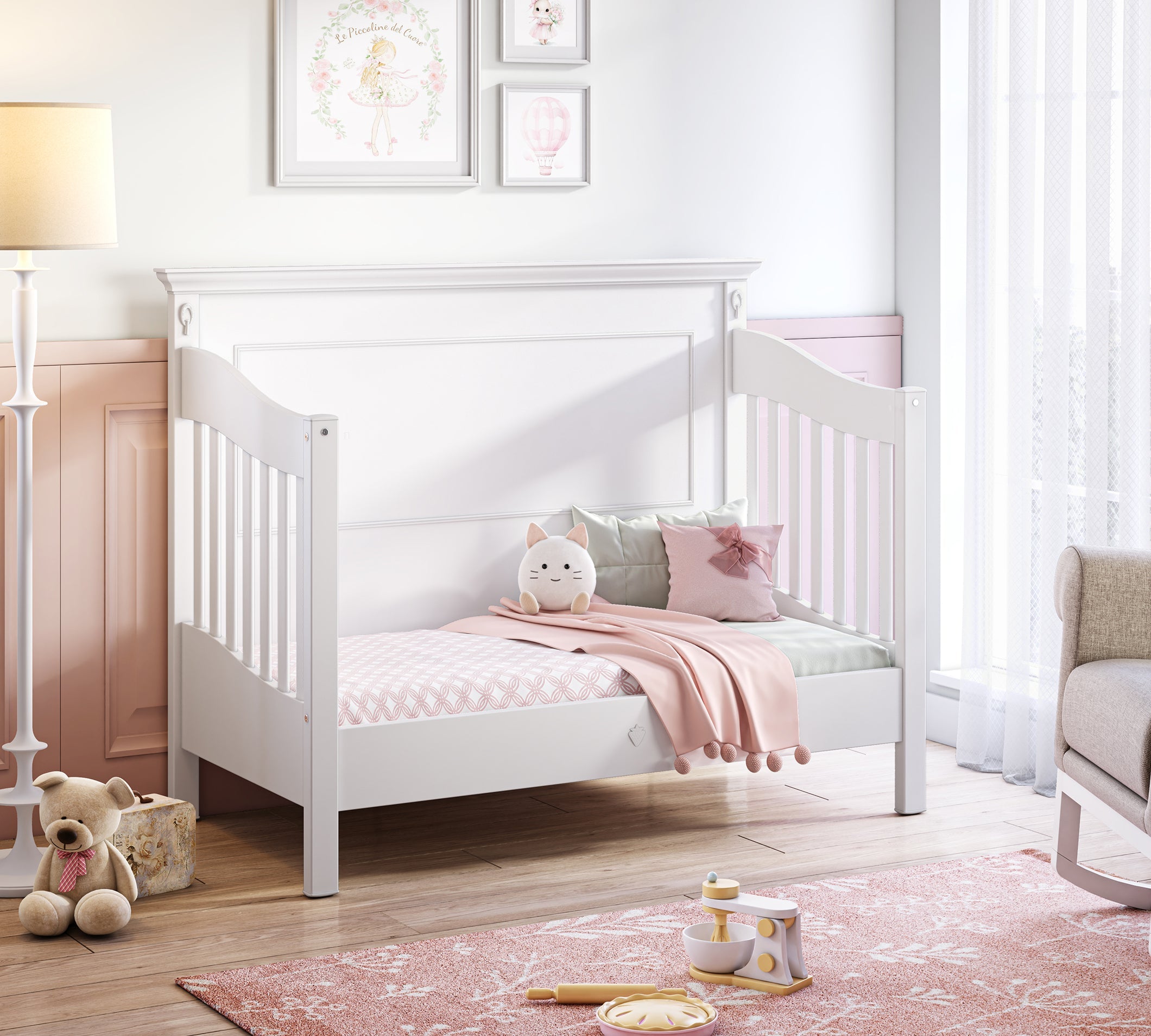 Letto Daybed Baby Romantic (70x140 cm)