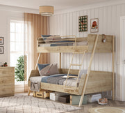 Letto a Castello Largo Mocha (90x200-120x200 cm)