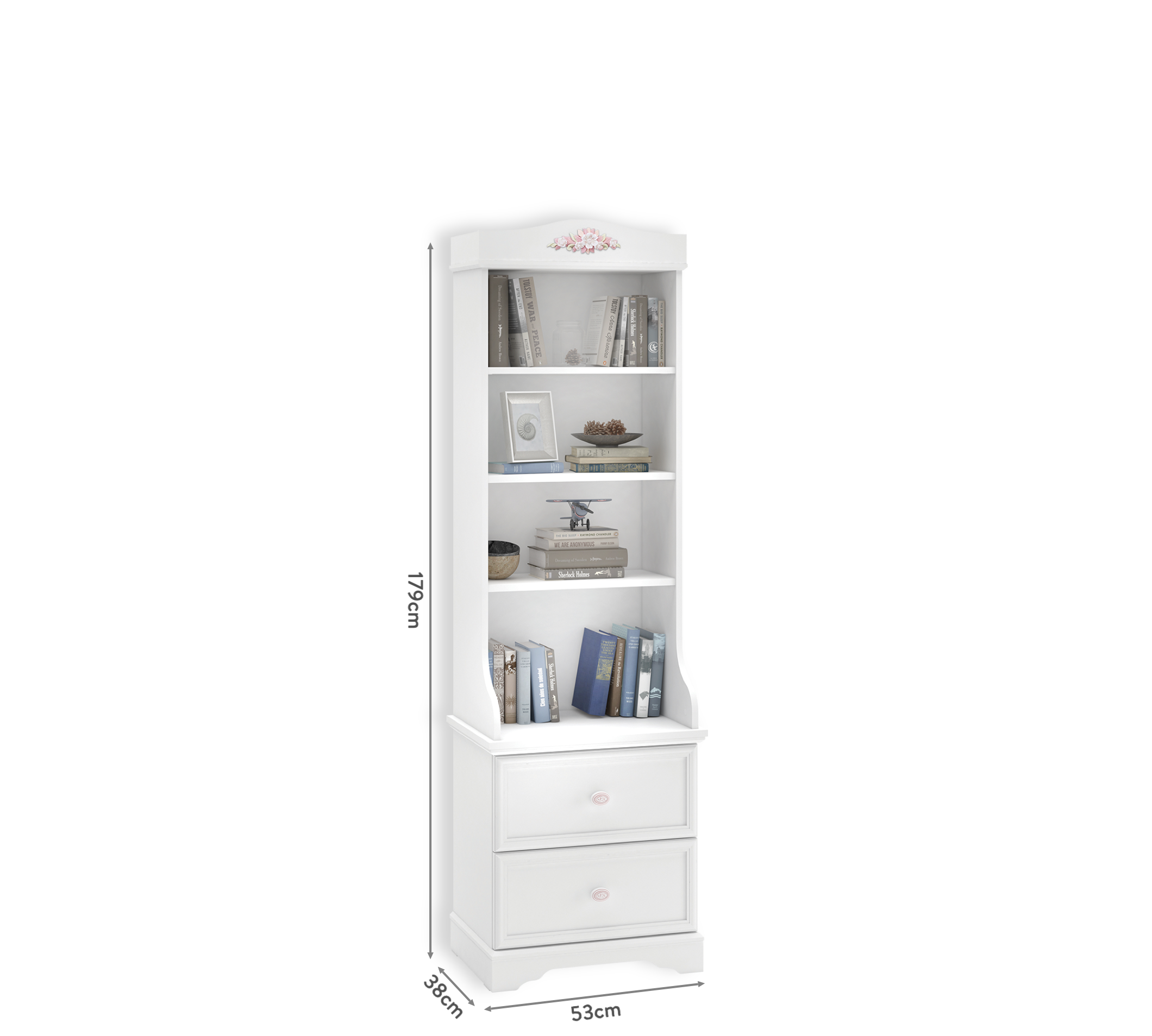 Libreria Rustik Bianco