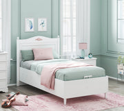 Base Letto Rustik Bianco