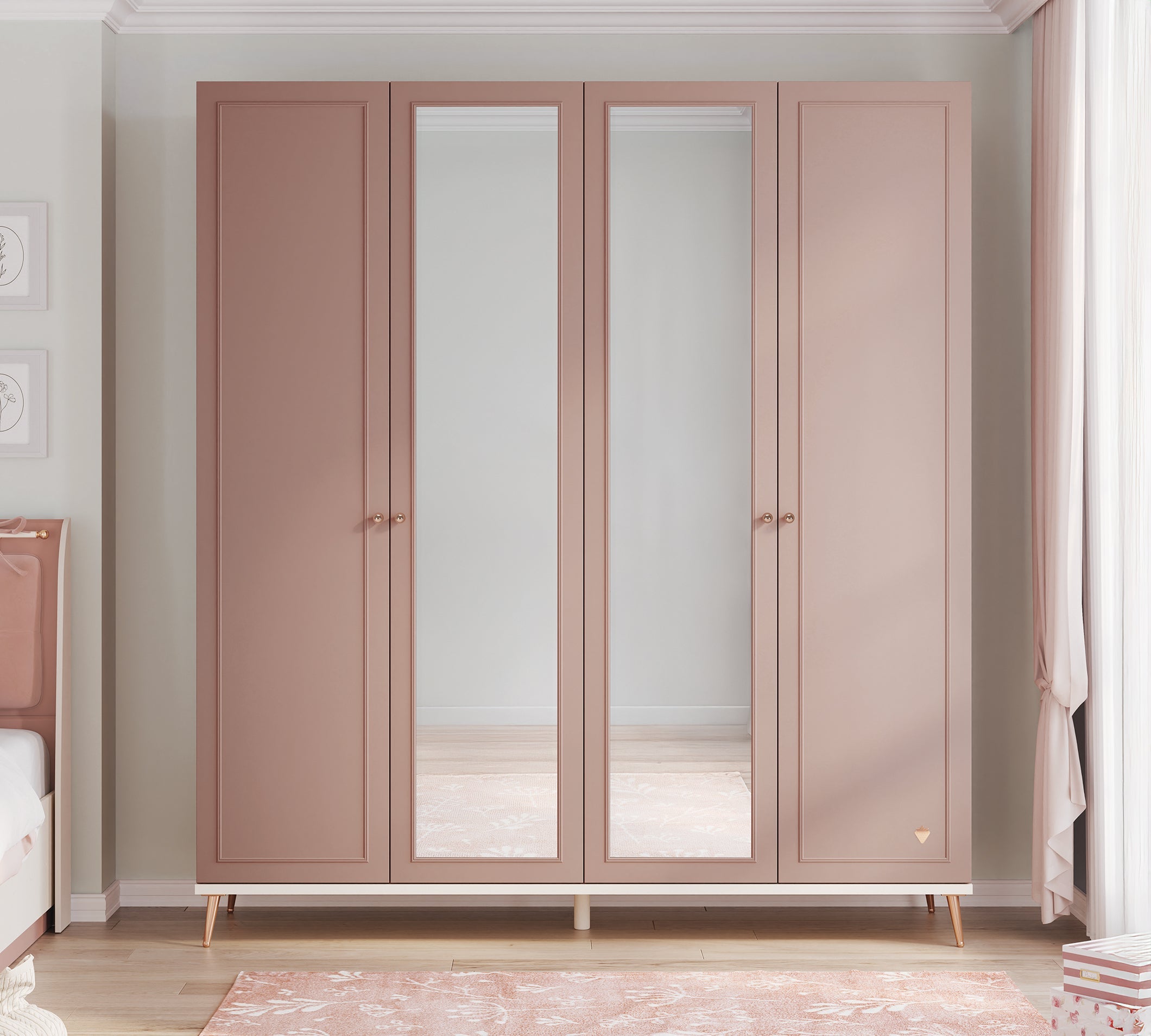 Armadio Elegance a 4 Ante