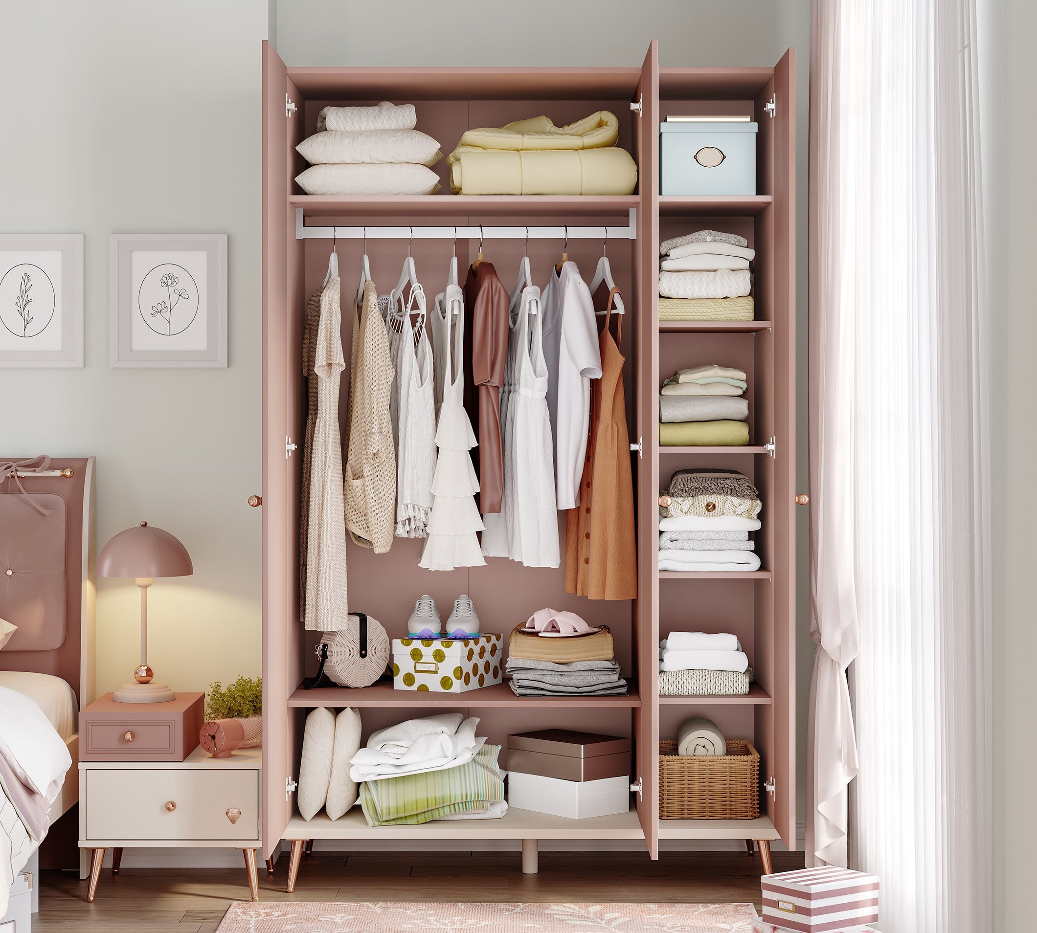Armadio Elegance a 3 Ante Line