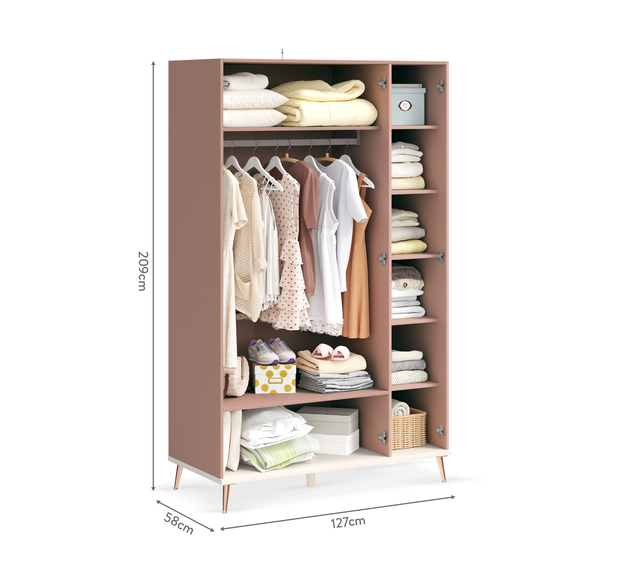Armadio Elegance a 3 Ante Line