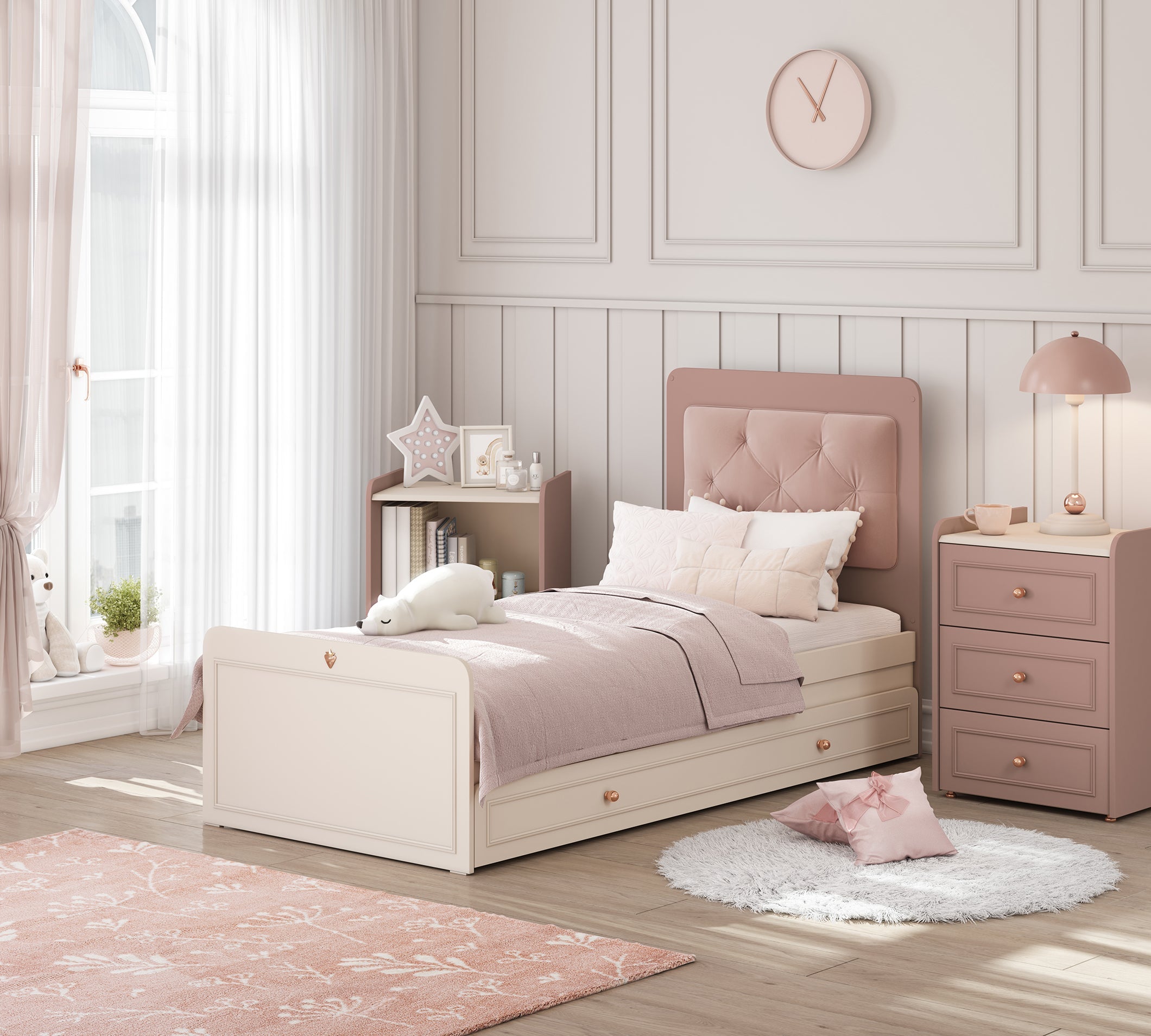 Letto per Bambini Baby Elegance Crescente (con Letto per Genitori) (80x180 cm)