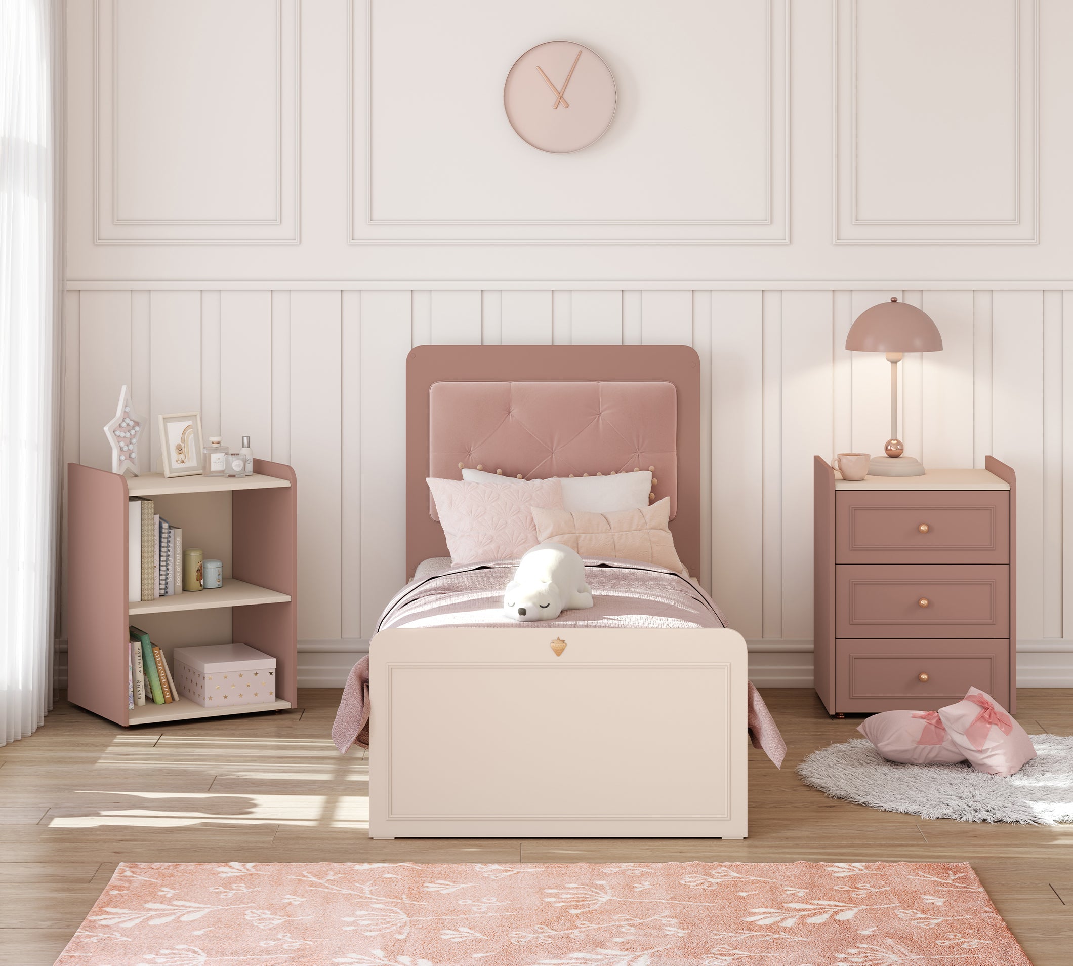 Letto per Bambini Baby Elegance Crescente (con Letto per Genitori) (80x180 cm)