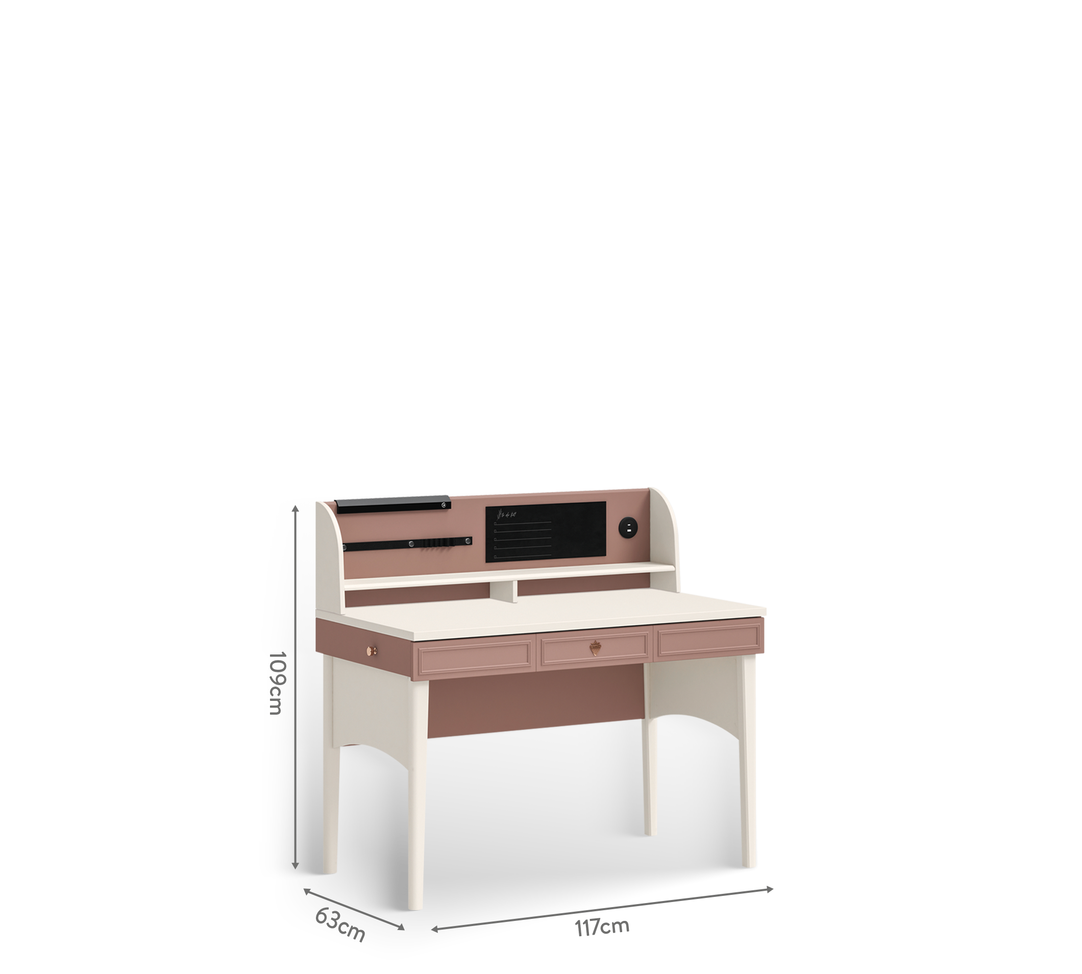 Scrivania Elegance (con Unità)