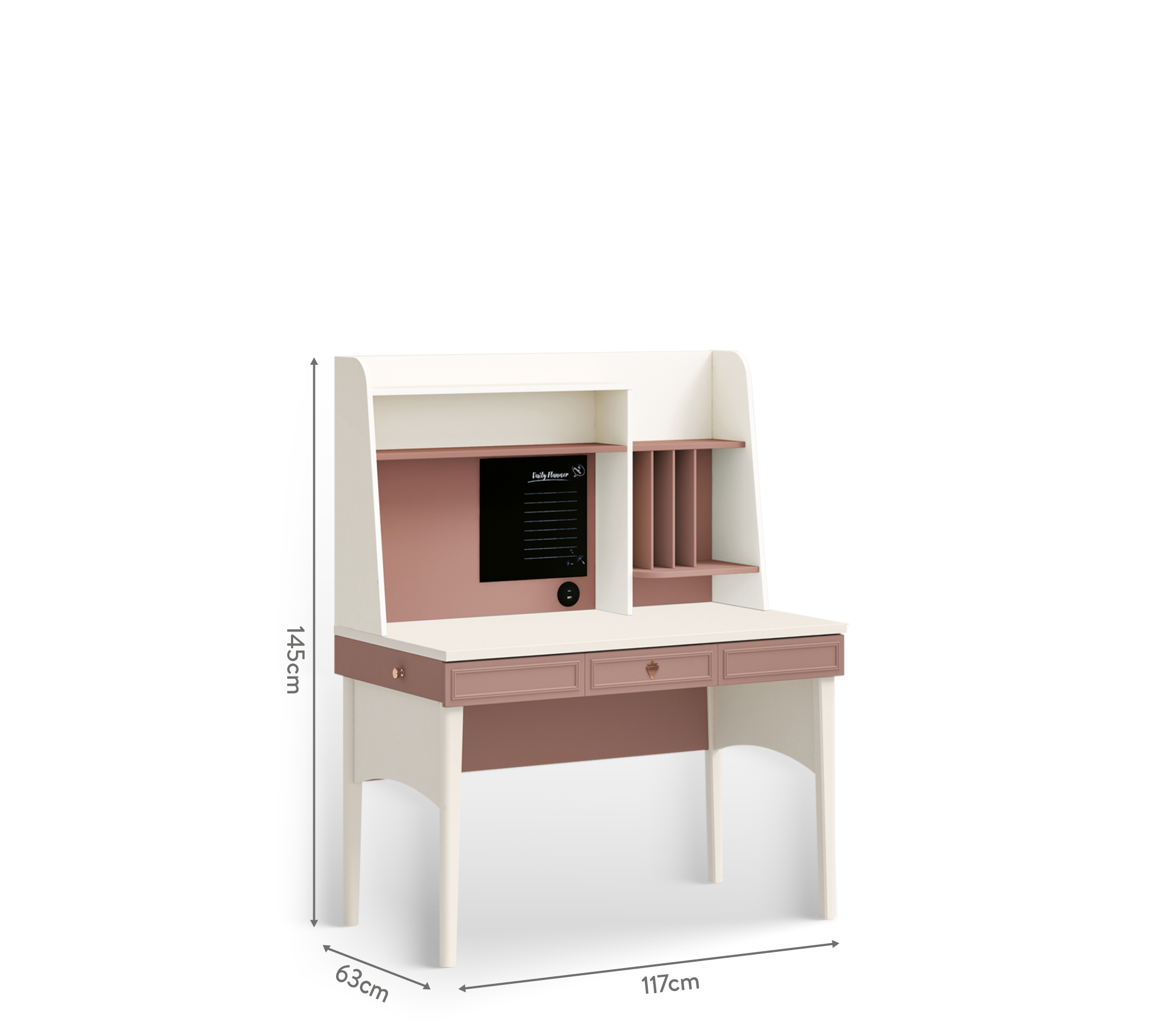 Scrivania Elegance con Unità Alta