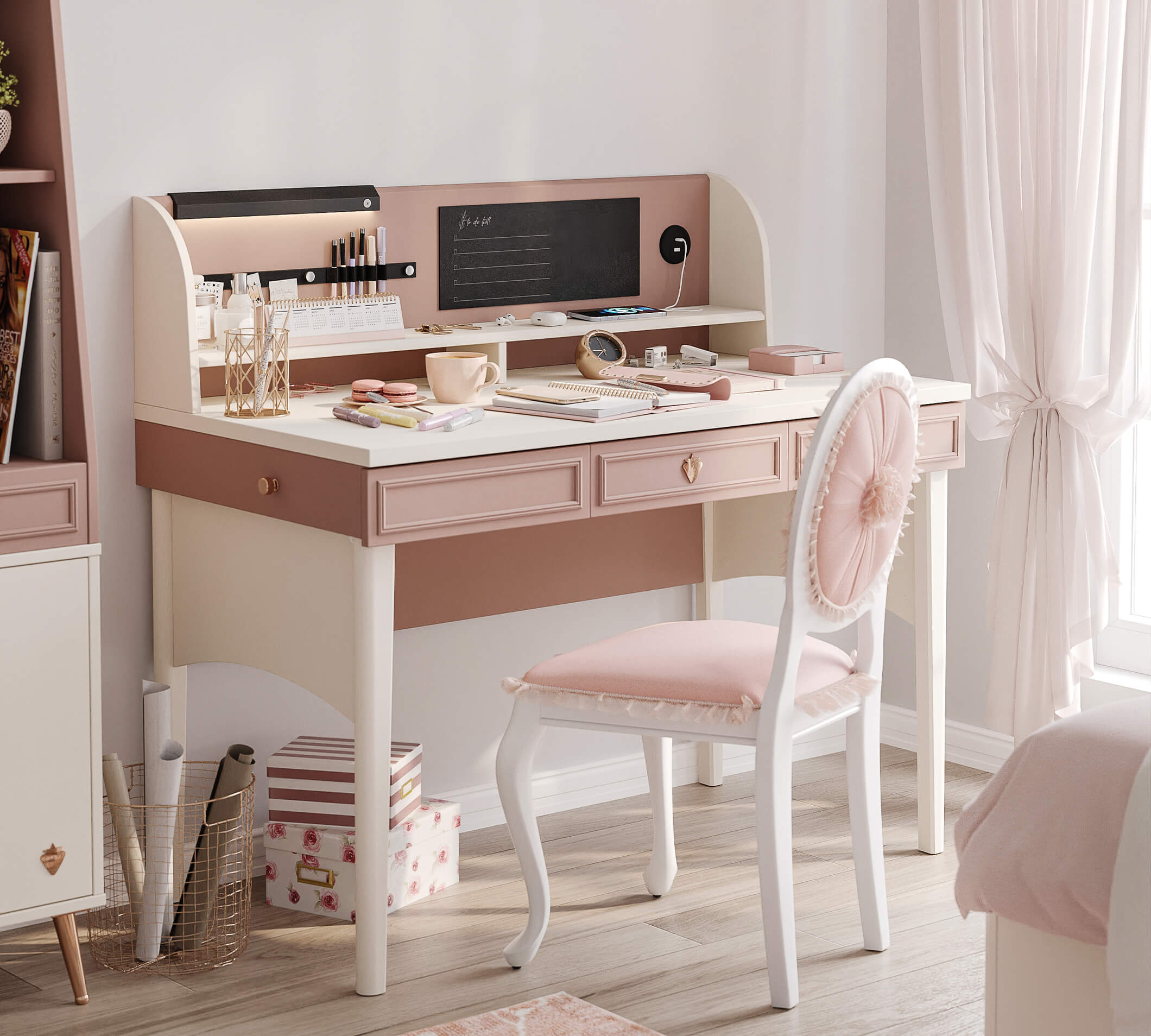 Scrivania Elegance (con Unità)