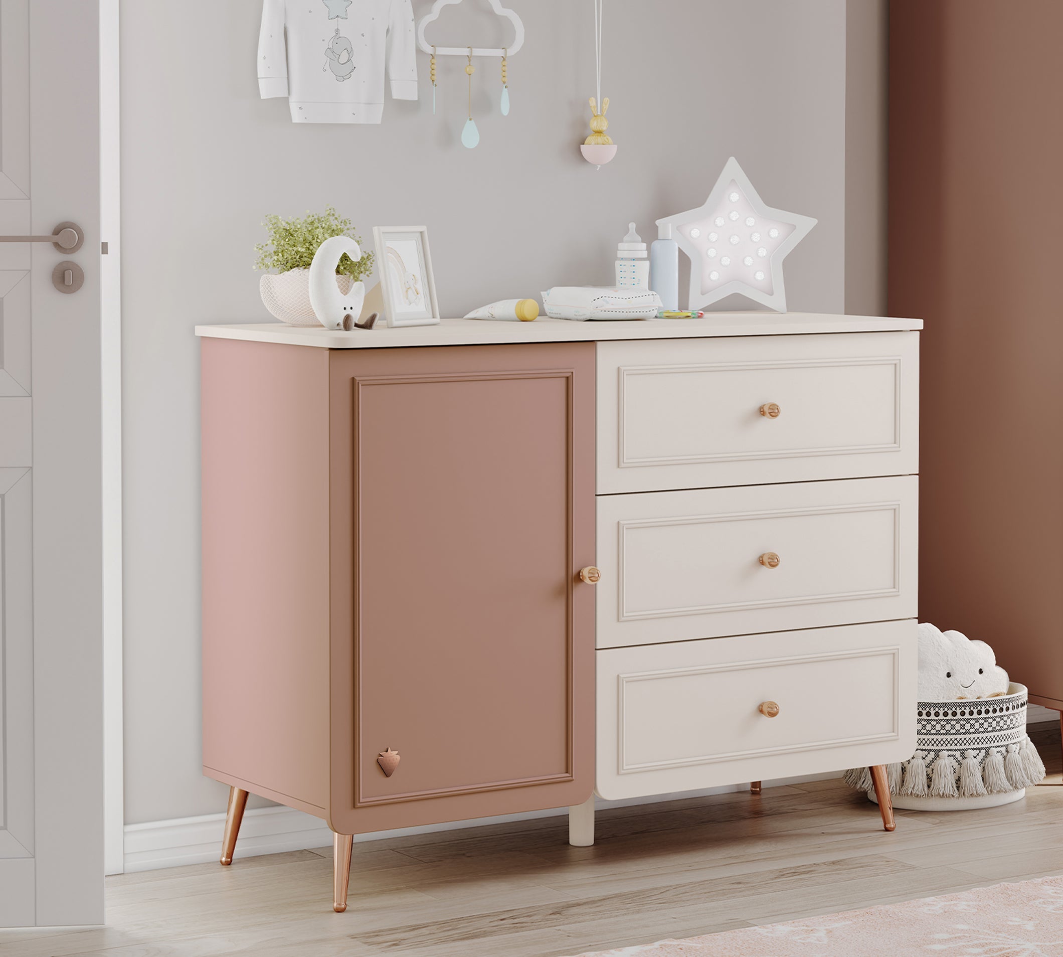 Comò Baby Elegance con Ante