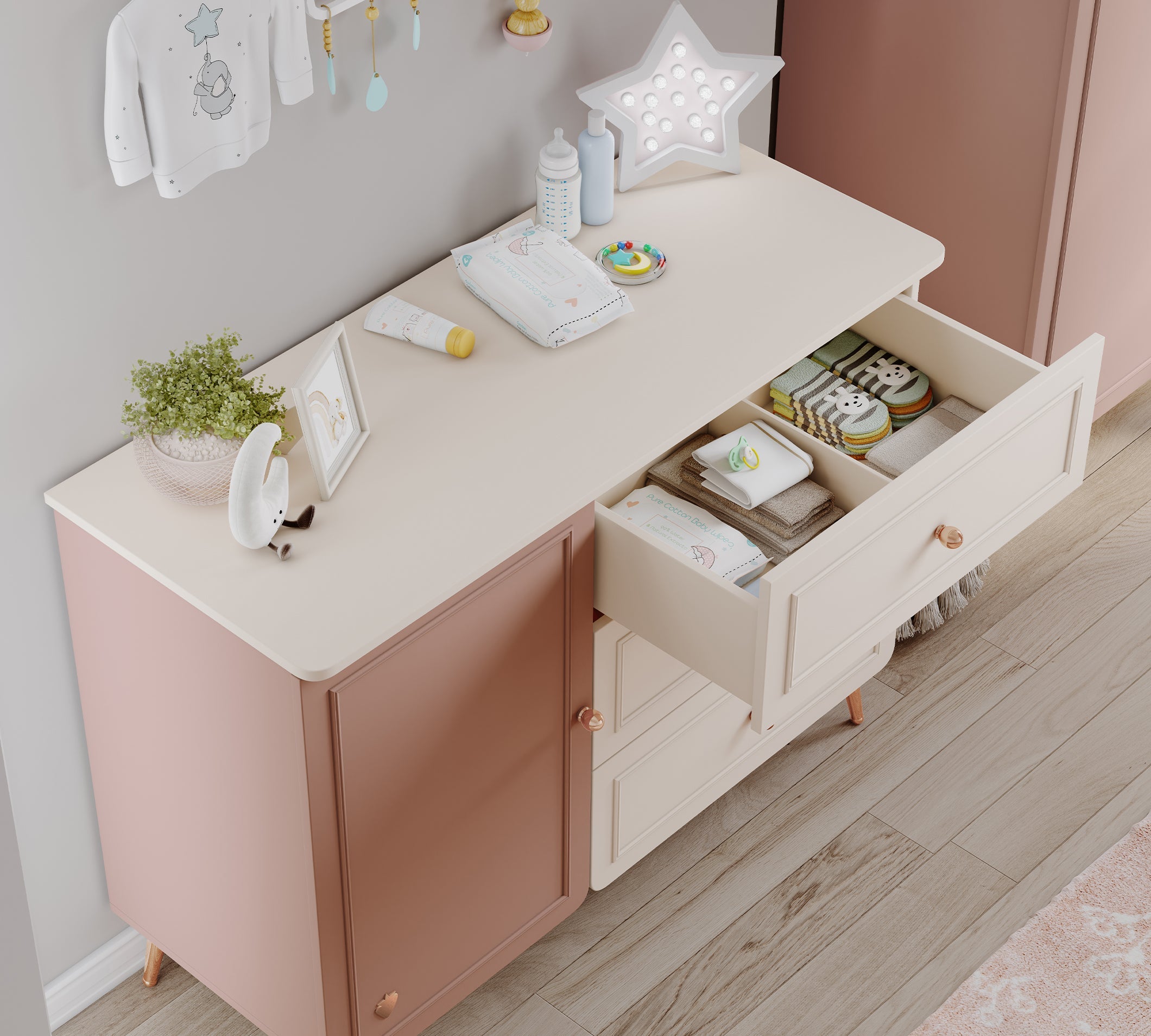 Comò Baby Elegance con Ante