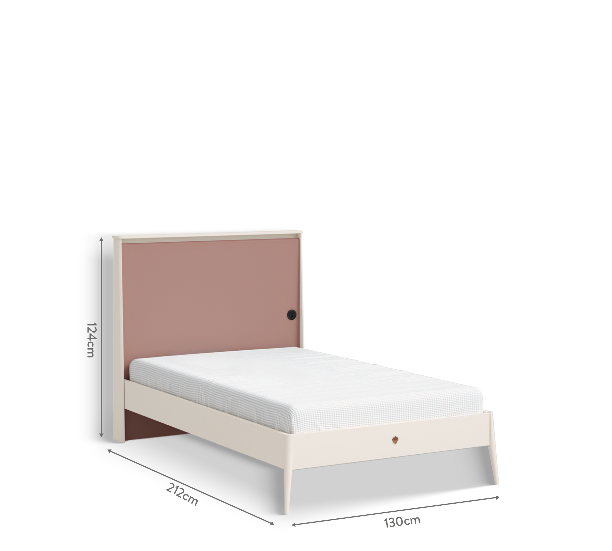 Letto Elegance con Testata Piana