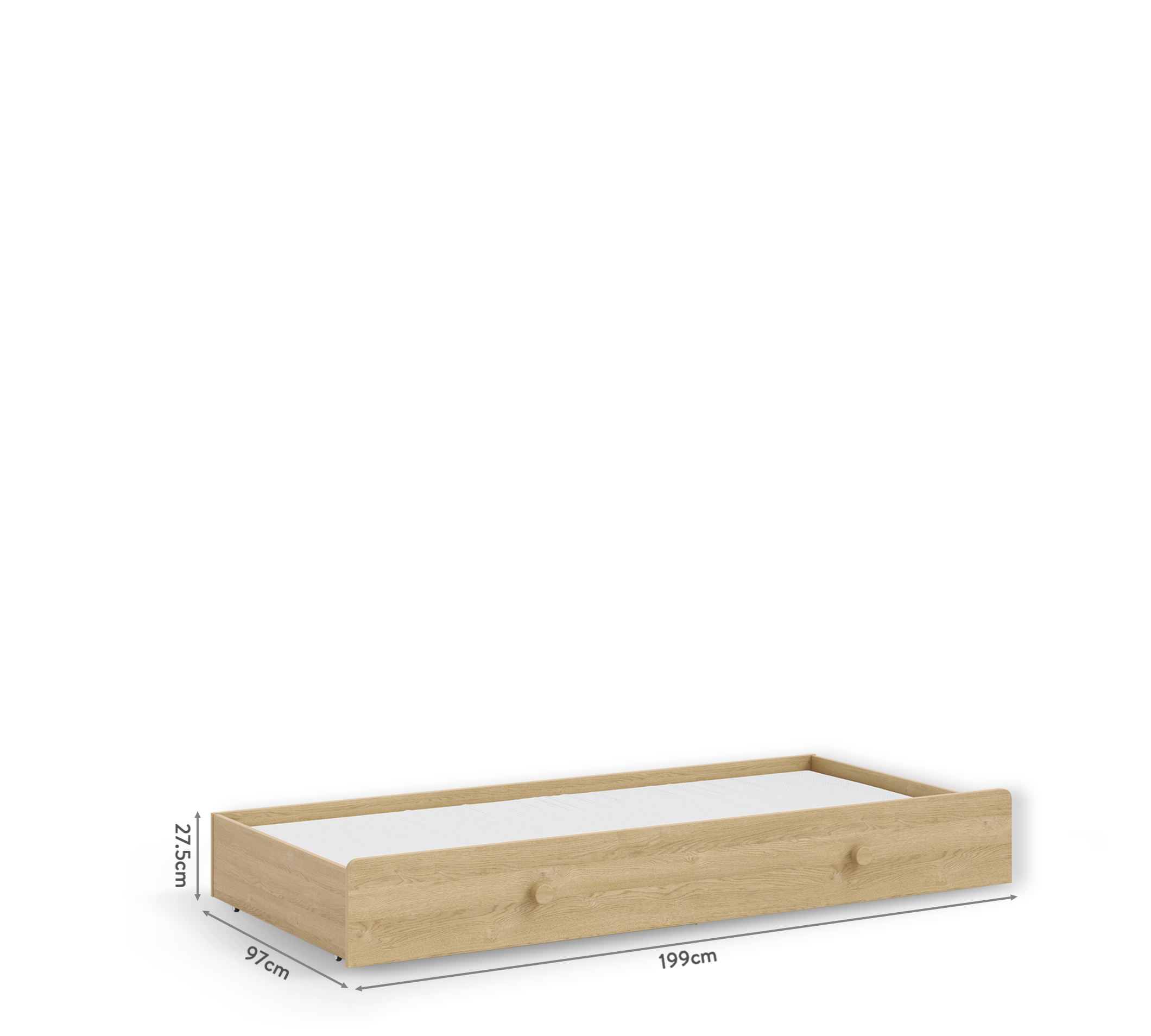 Letto a Soppalco Loof (90x190 cm)