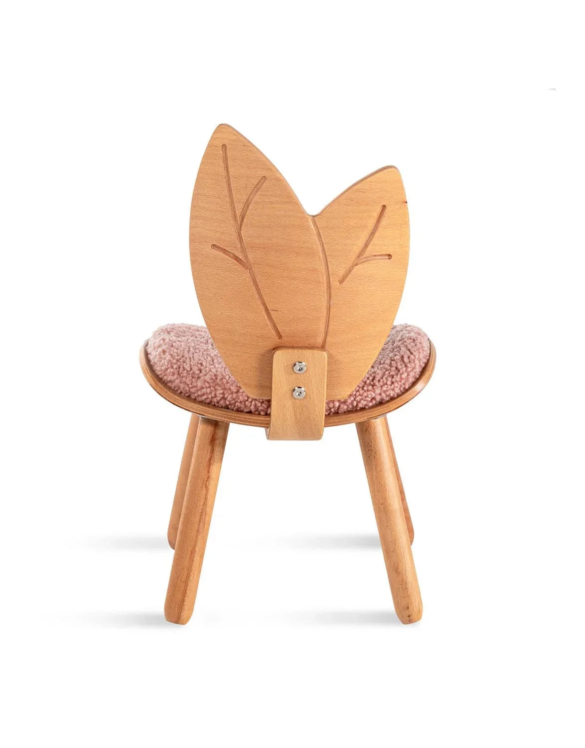 Woodba Pink Leaf – Sedia per Bambini