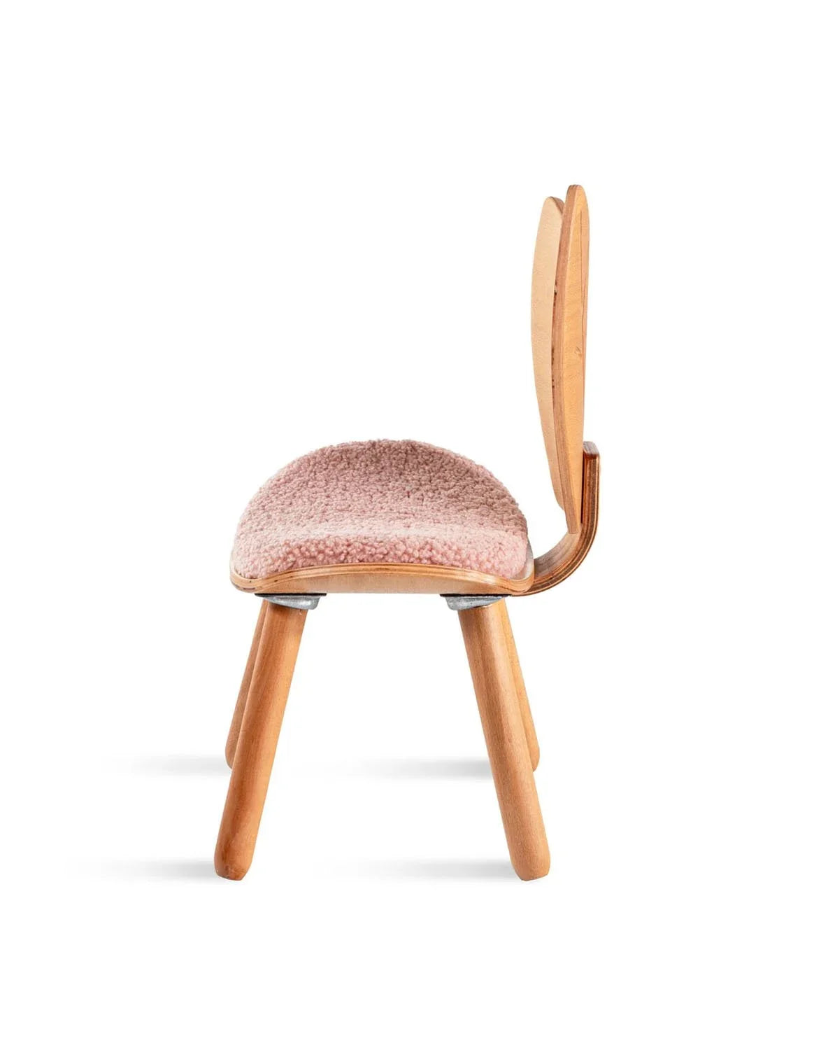 Woodba Pink Leaf – Sedia per Bambini