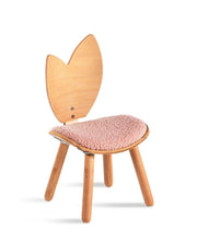 Woodba Pink Leaf – Sedia per Bambini