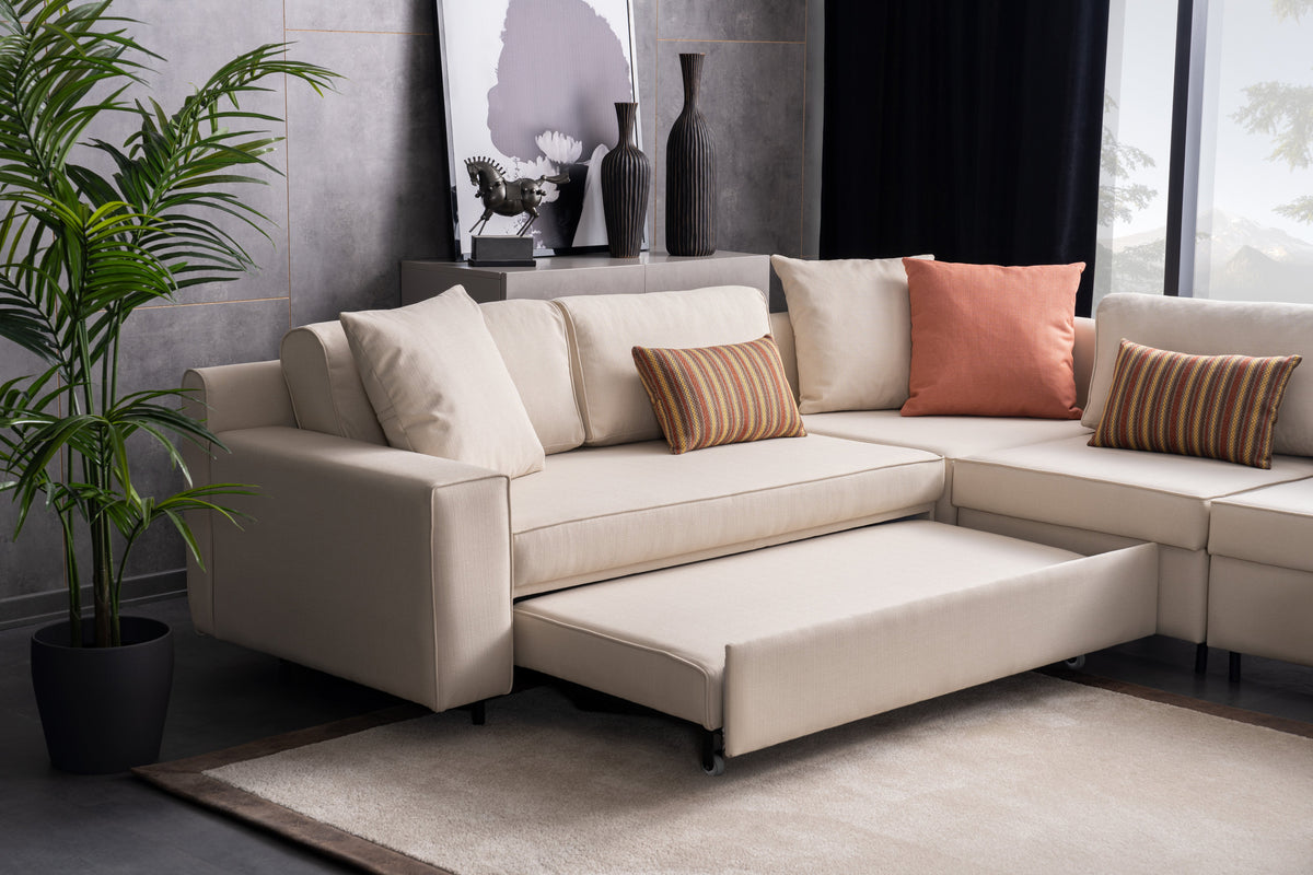 Divano Angolare Carisma con Letto e Relax