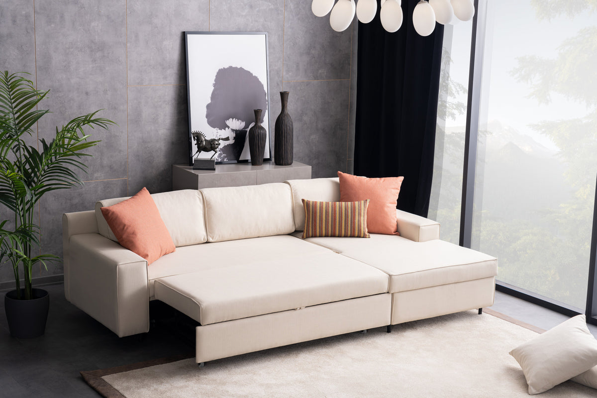 Divano Angolare Carisma con Letto e Relax