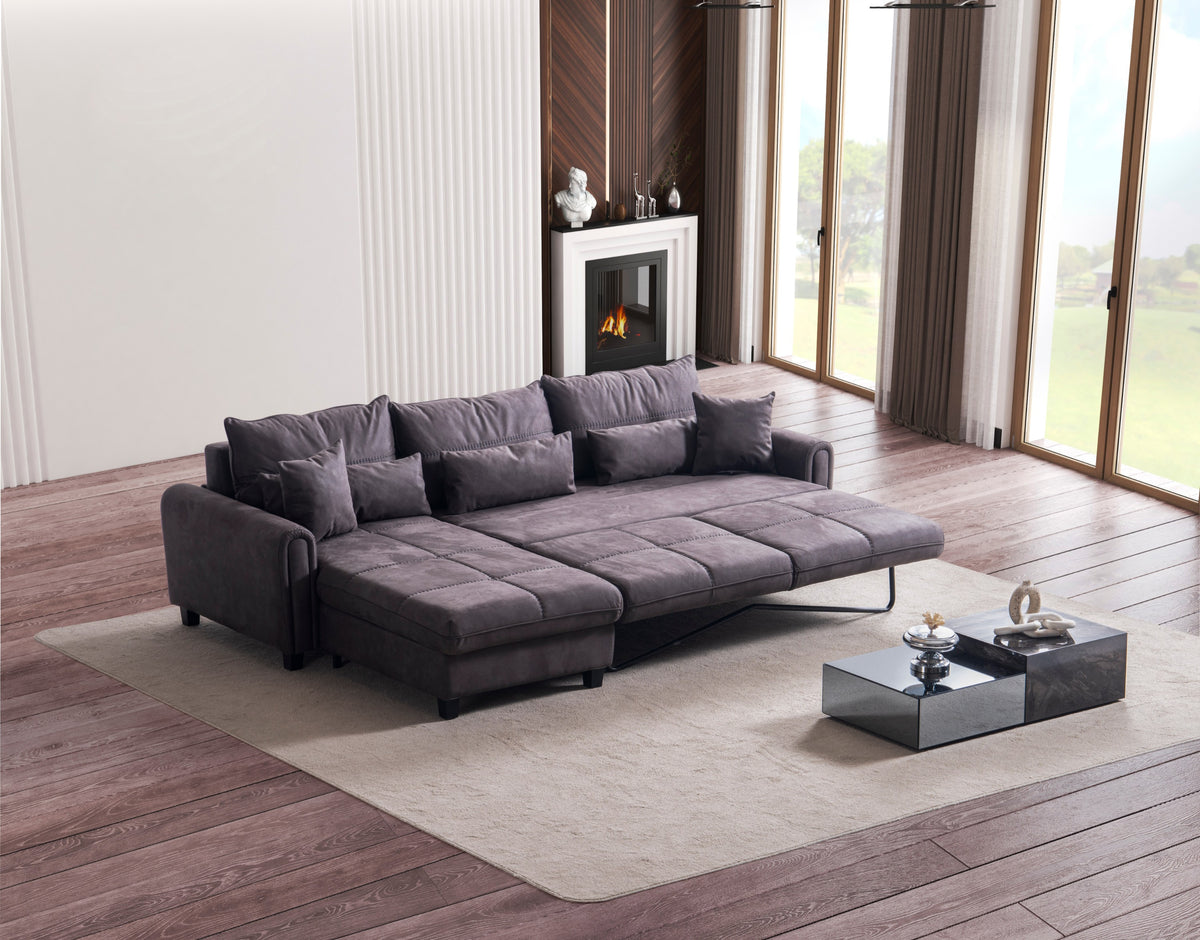 Divano Angolare Letto Savona con Modulo Relax
