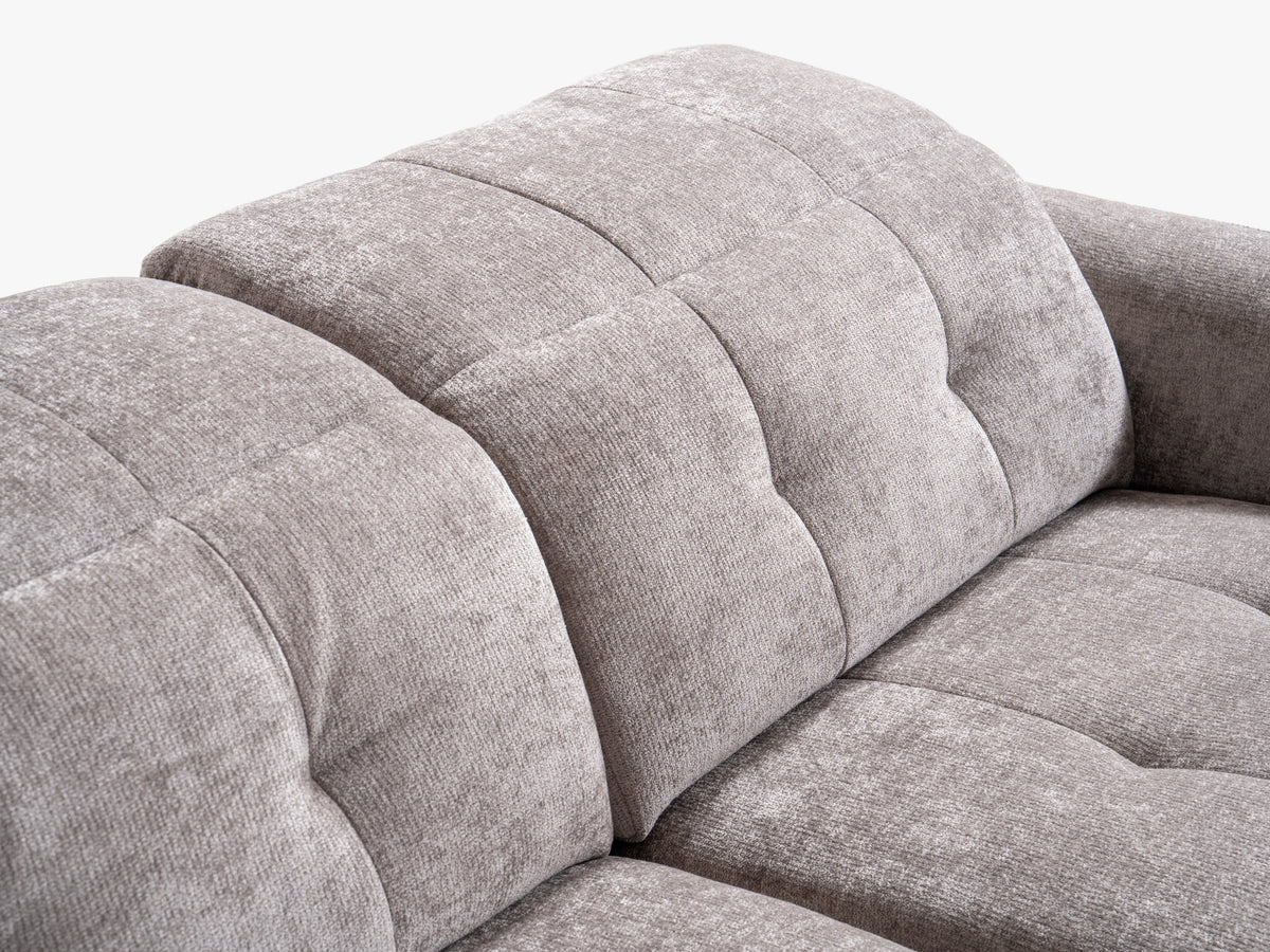 Divano Angolare Modulare Nova con Recliner e Penisola Relax
