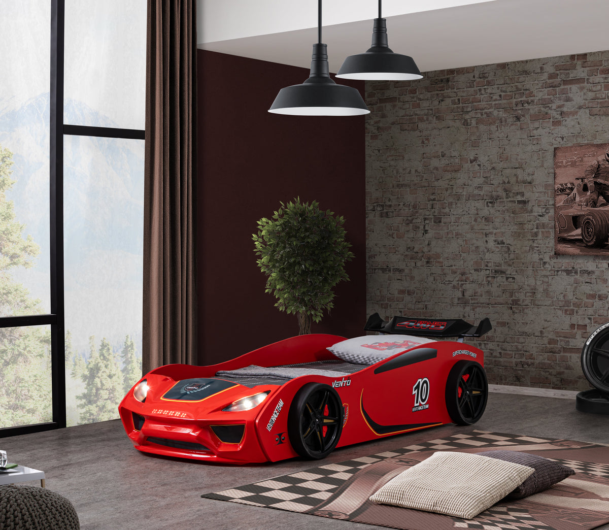 Vento Letto Auto LED 90x190cm