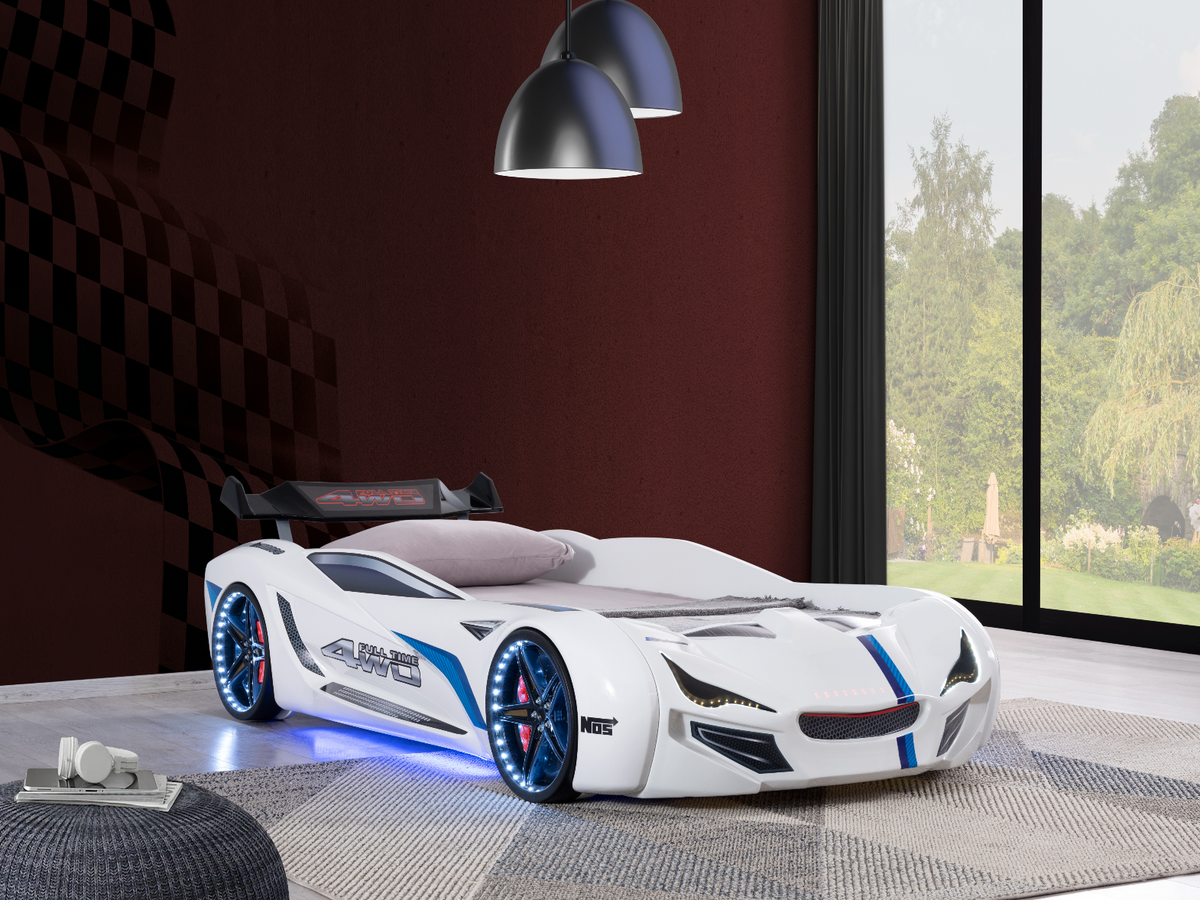 Letto Auto MVN1 con LED 90x190cm