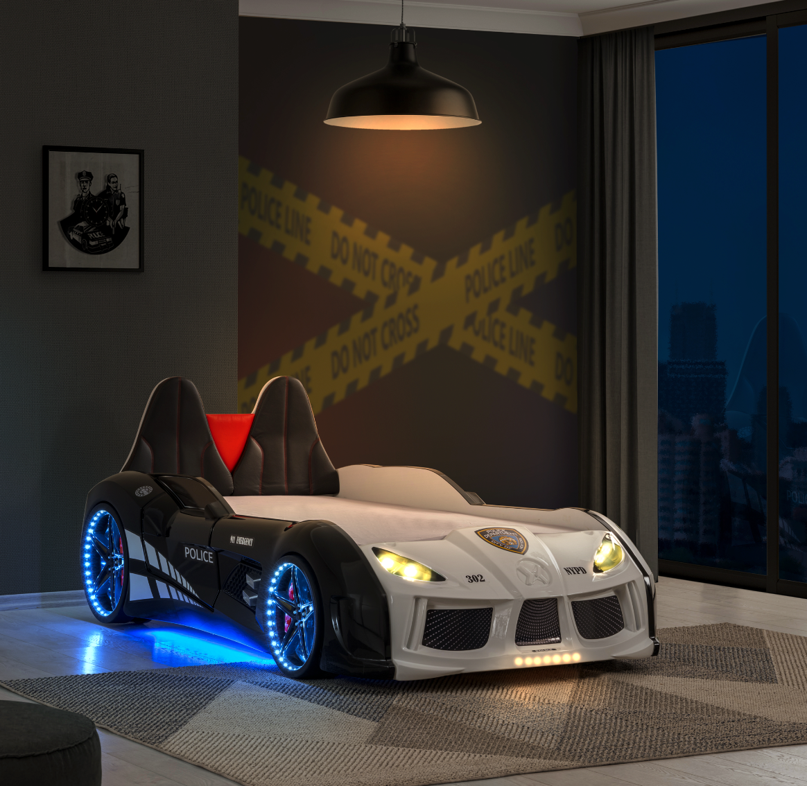 MVN4 Letto Auto Police