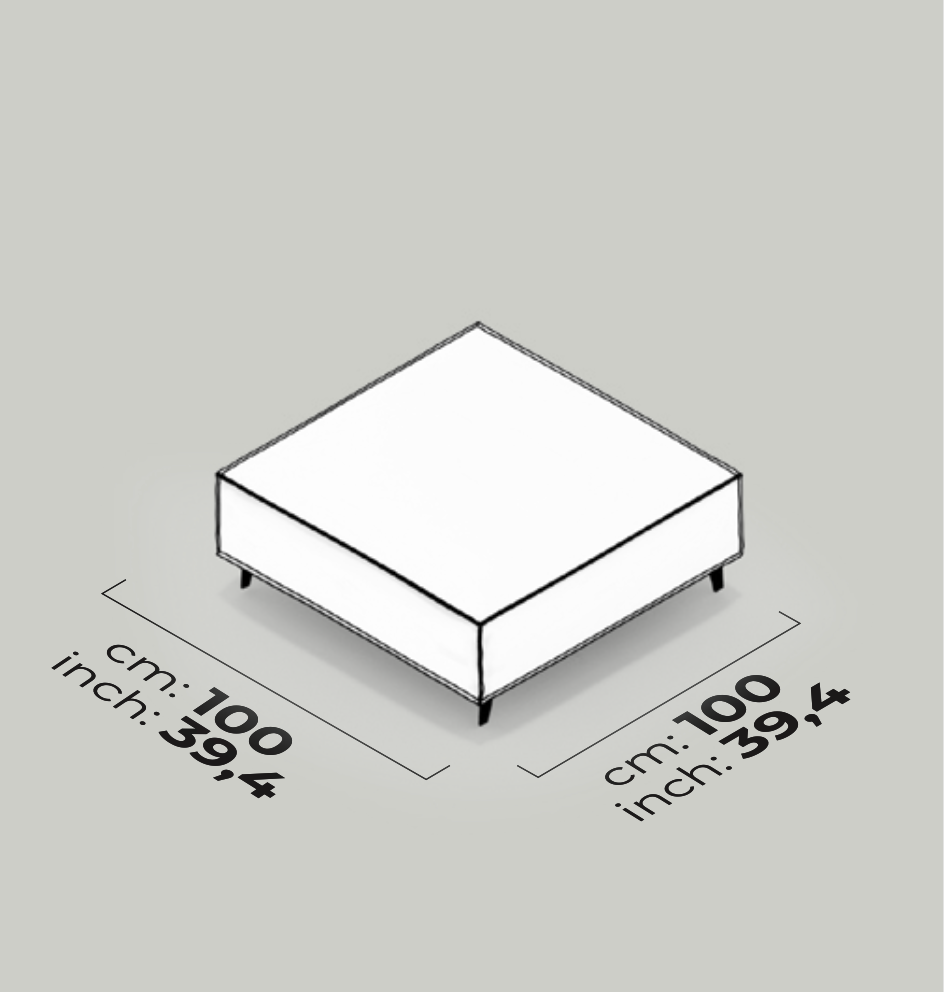 Divano Modulare Air Cavalli – Pouf