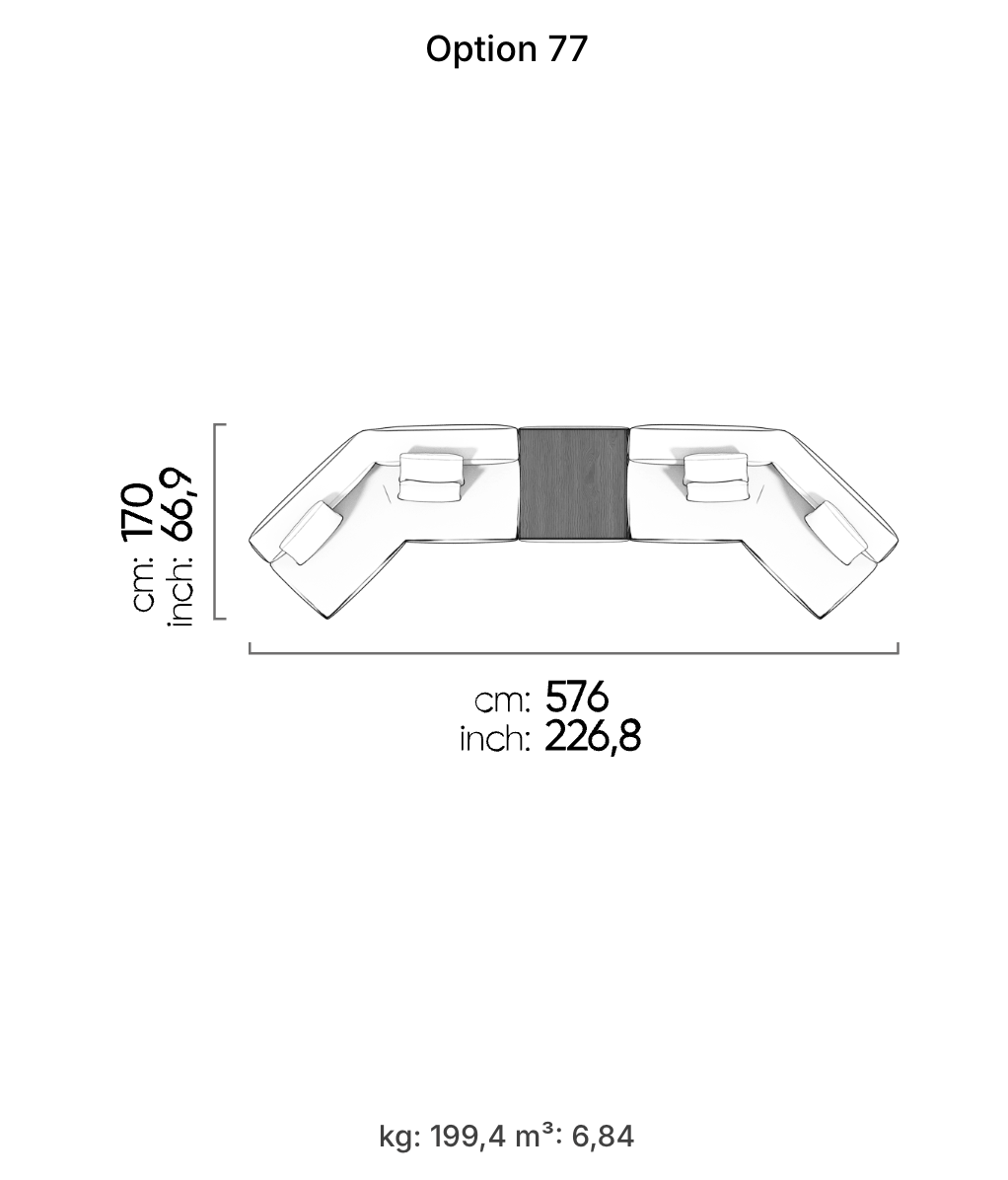 Divano Modulare Cubic – Composizione 40
