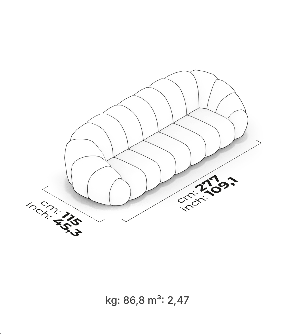 Divano Bibendum Grande