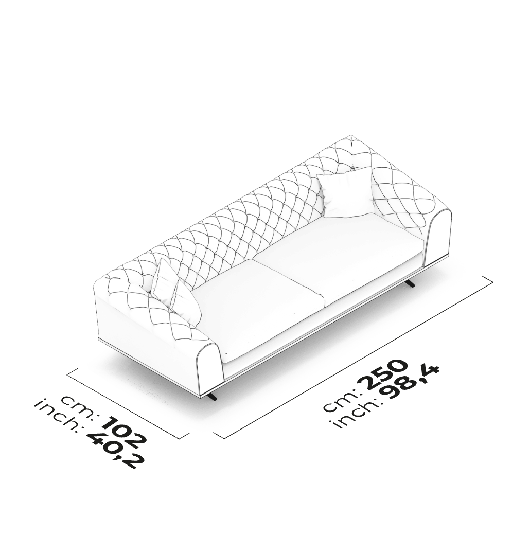 Divano Manchester Soft – Divano 4 Posti
