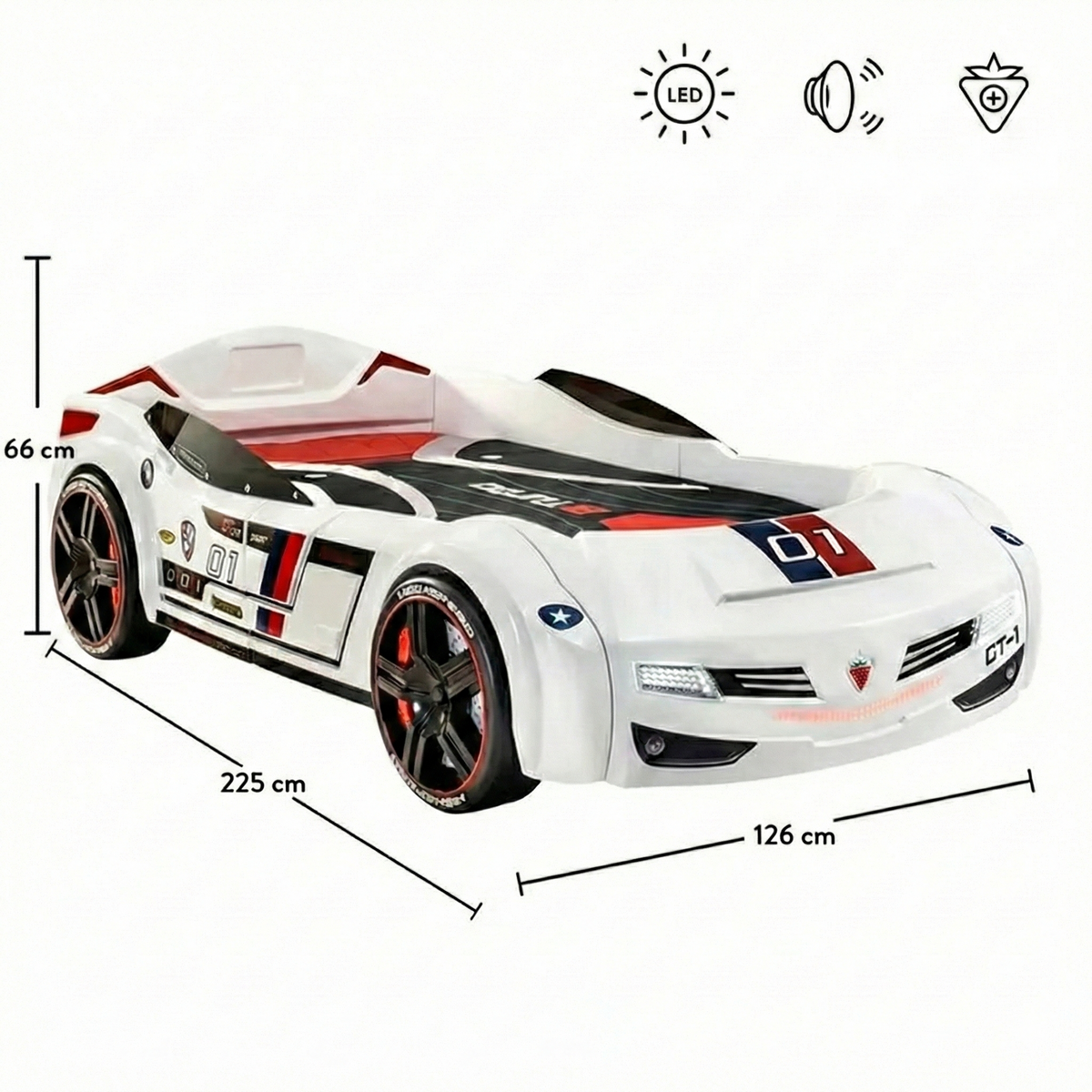 Letto Macchina Biturbo
