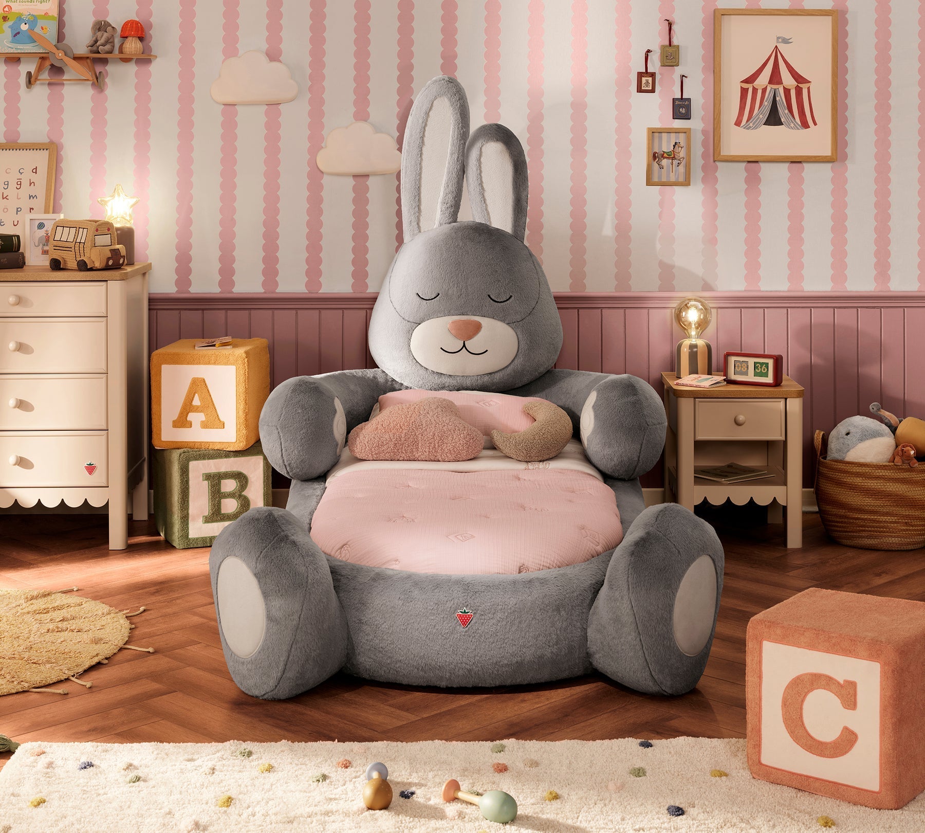 Letto Bunny (Materasso Incluso)