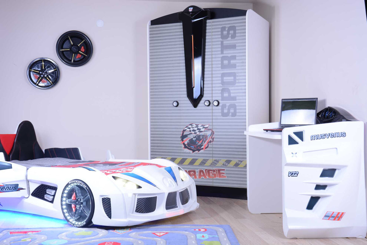 MVN 3 Letto Auto con LED e Suoni
