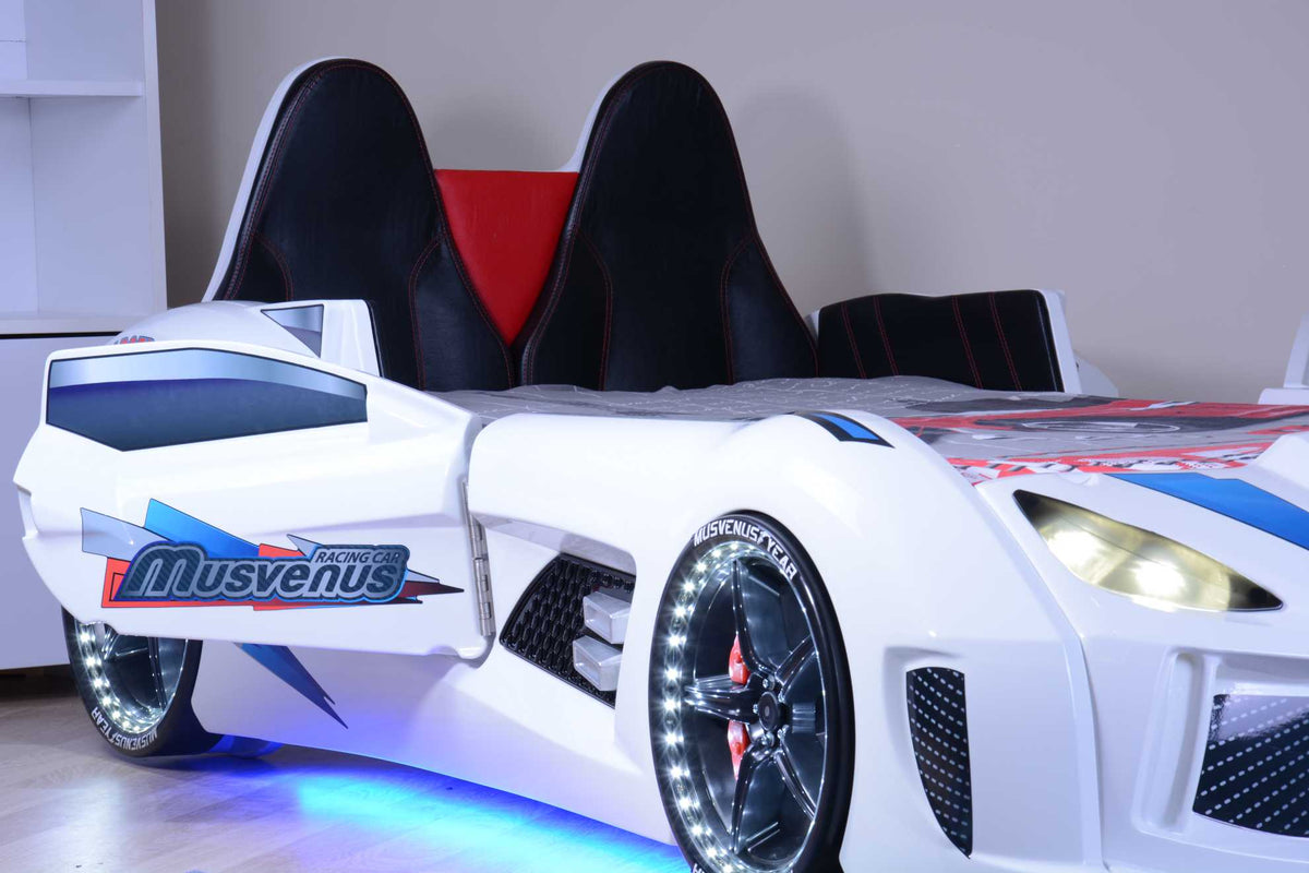 MVN 3 Letto Auto con LED e Suoni
