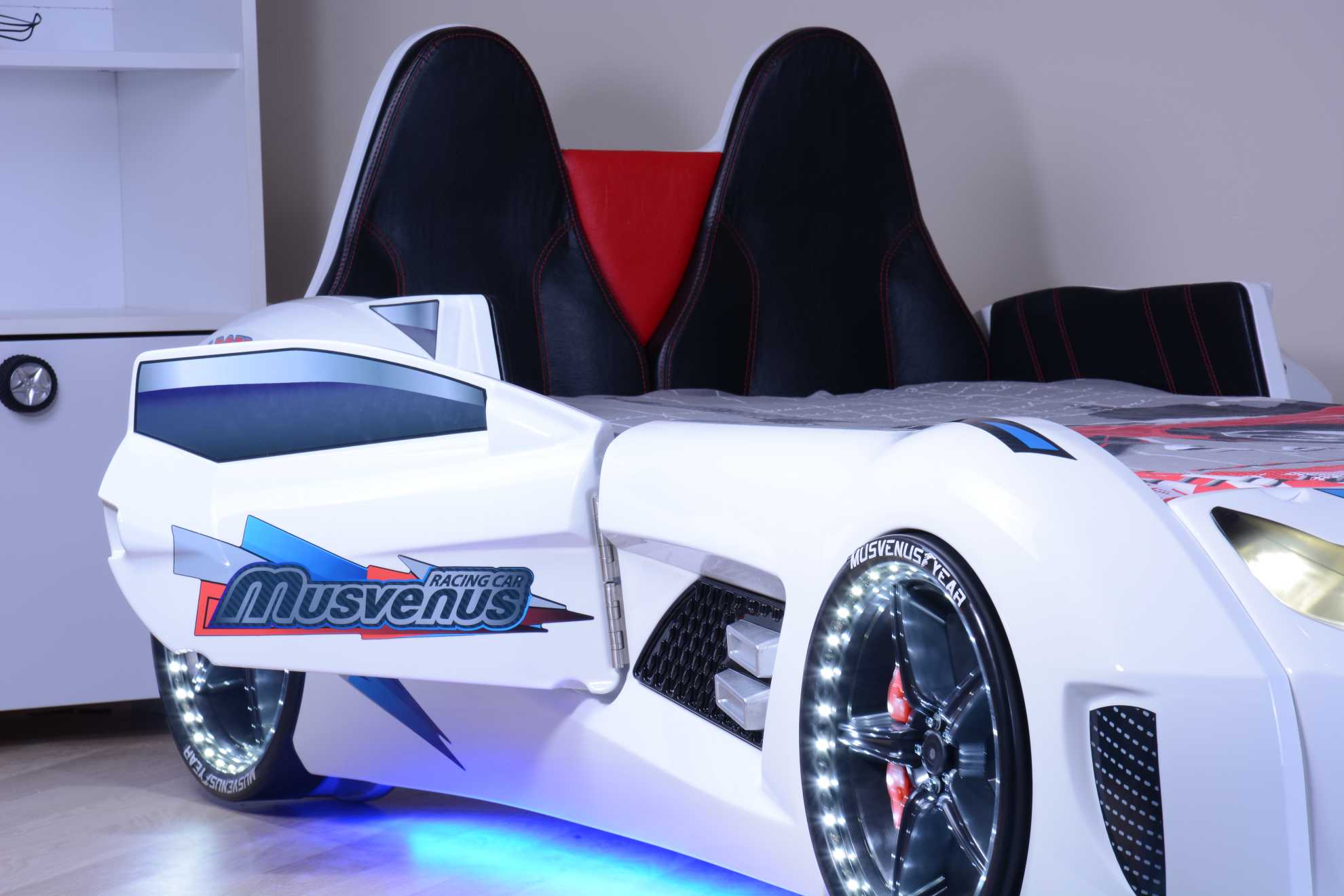 MVN 3 Letto Auto con LED e Suoni