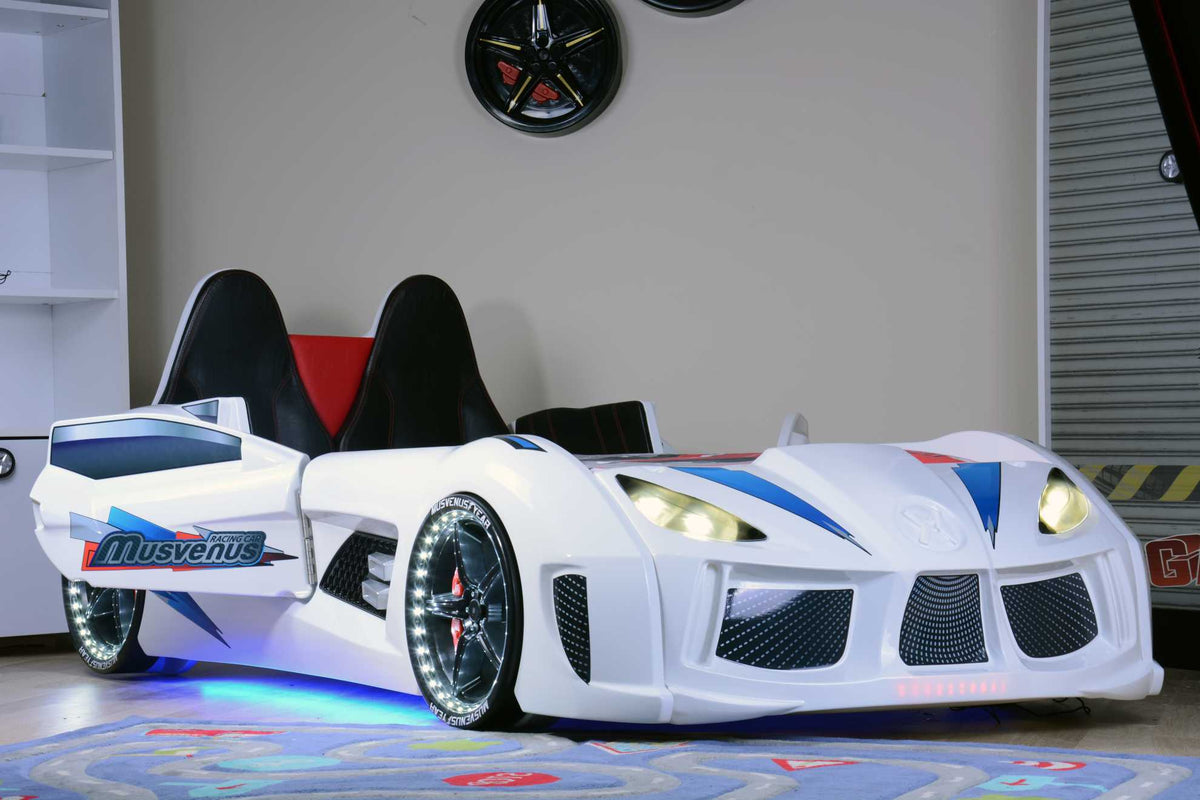 MVN 3 Letto Auto con LED e Suoni