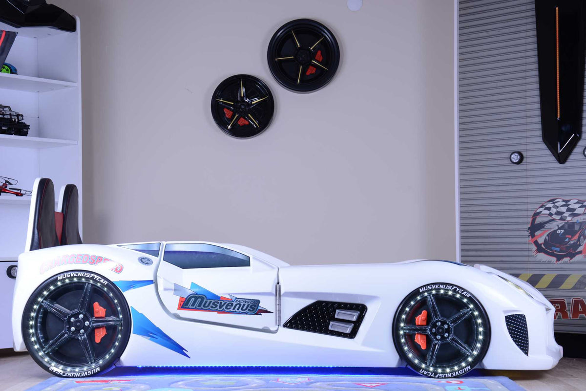 MVN 3 Letto Auto con LED e Suoni