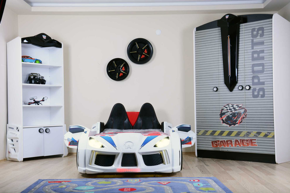 MVN 3 Letto Auto con LED e Suoni