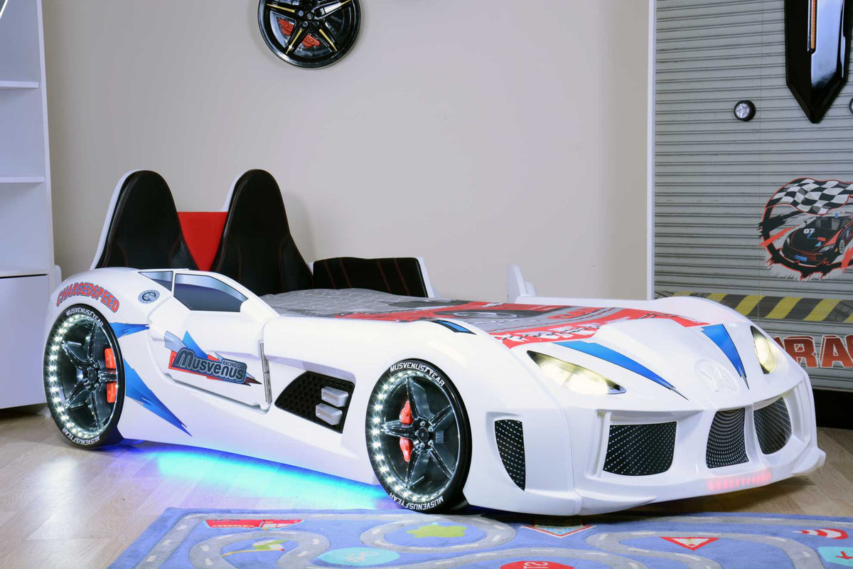 MVN 3 Letto Auto con LED e Suoni