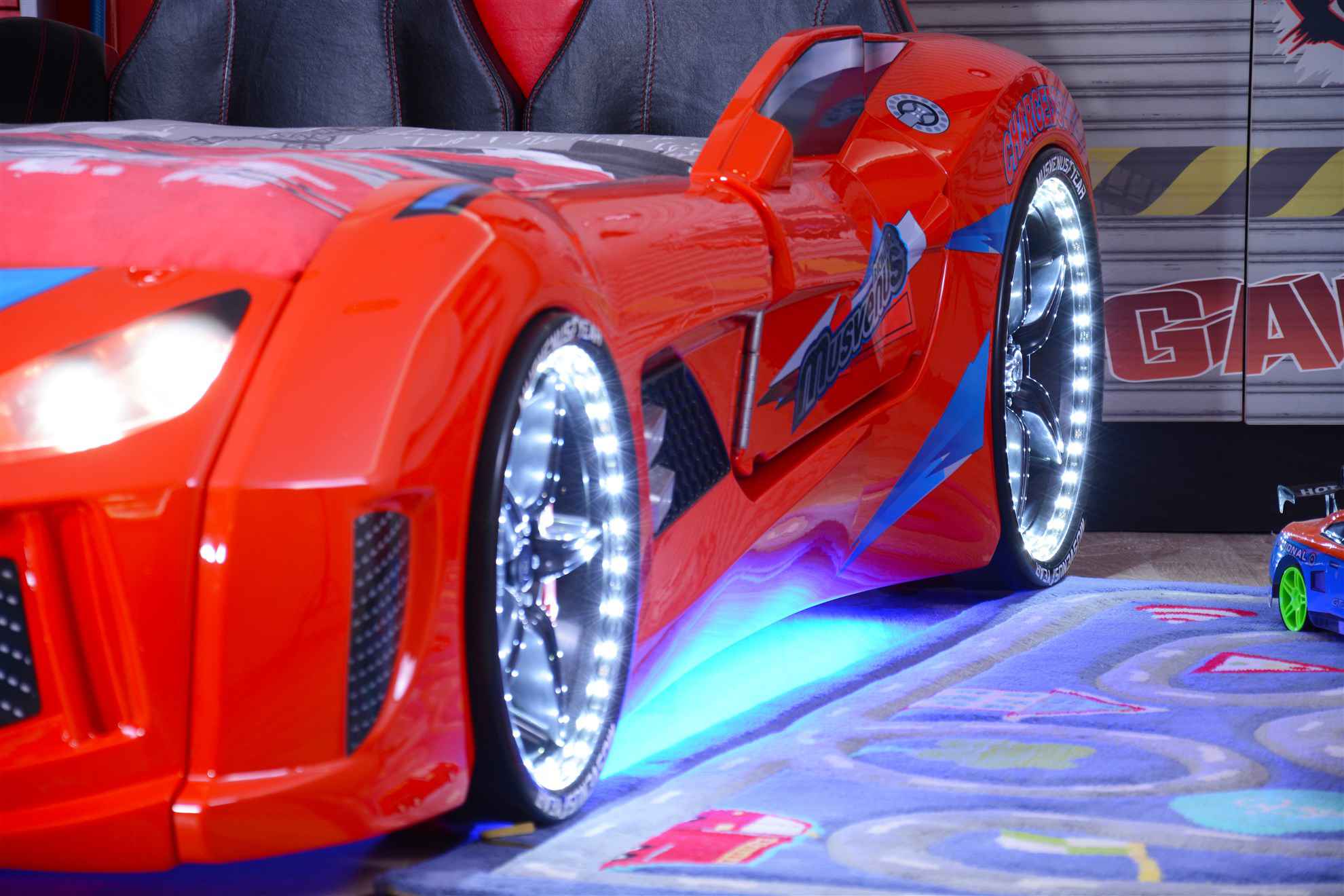 MVN 3 Letto Auto con LED e Suoni