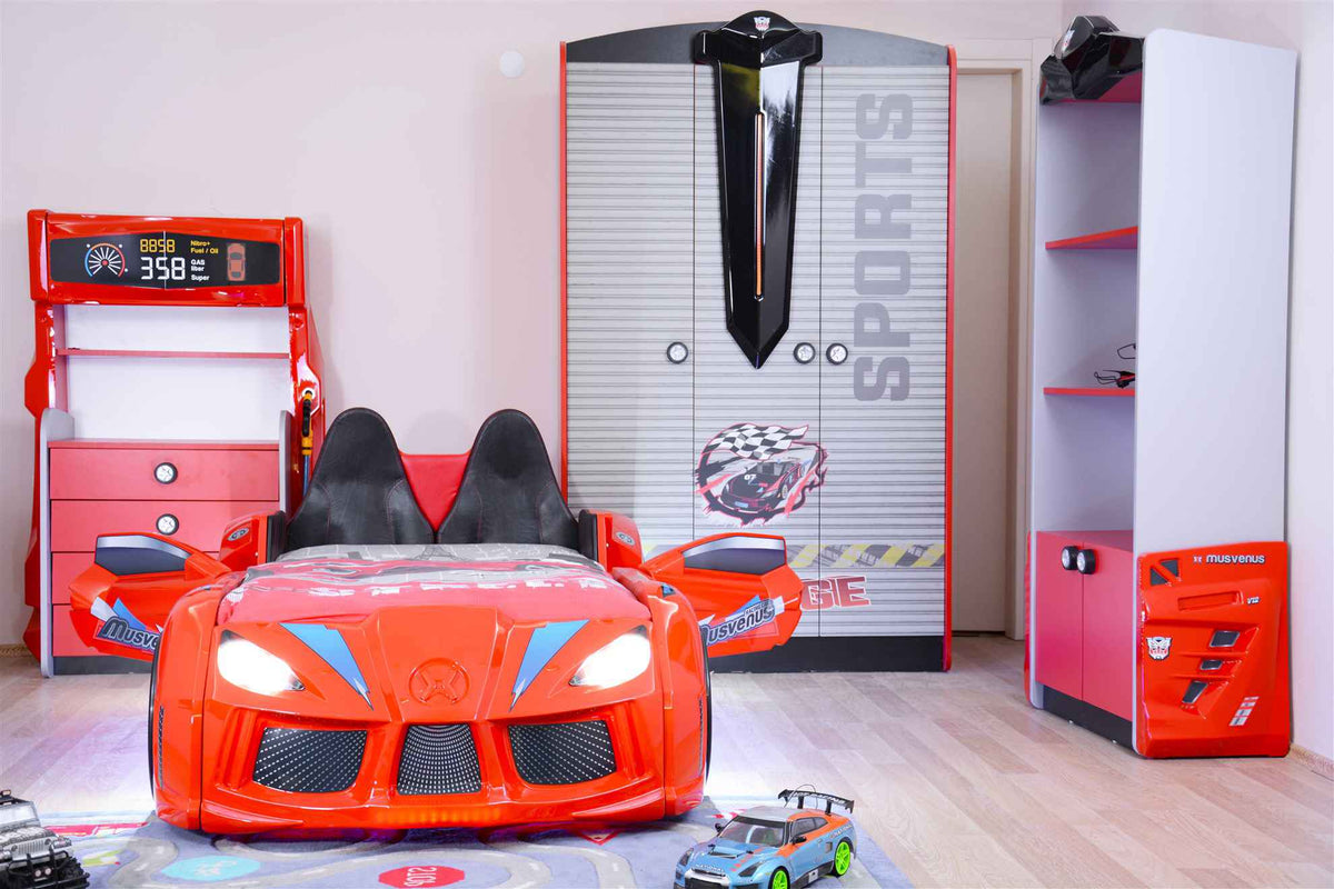 MVN 3 Letto Auto con LED e Suoni