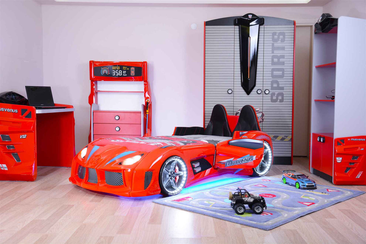MVN 3 Letto Auto con LED e Suoni