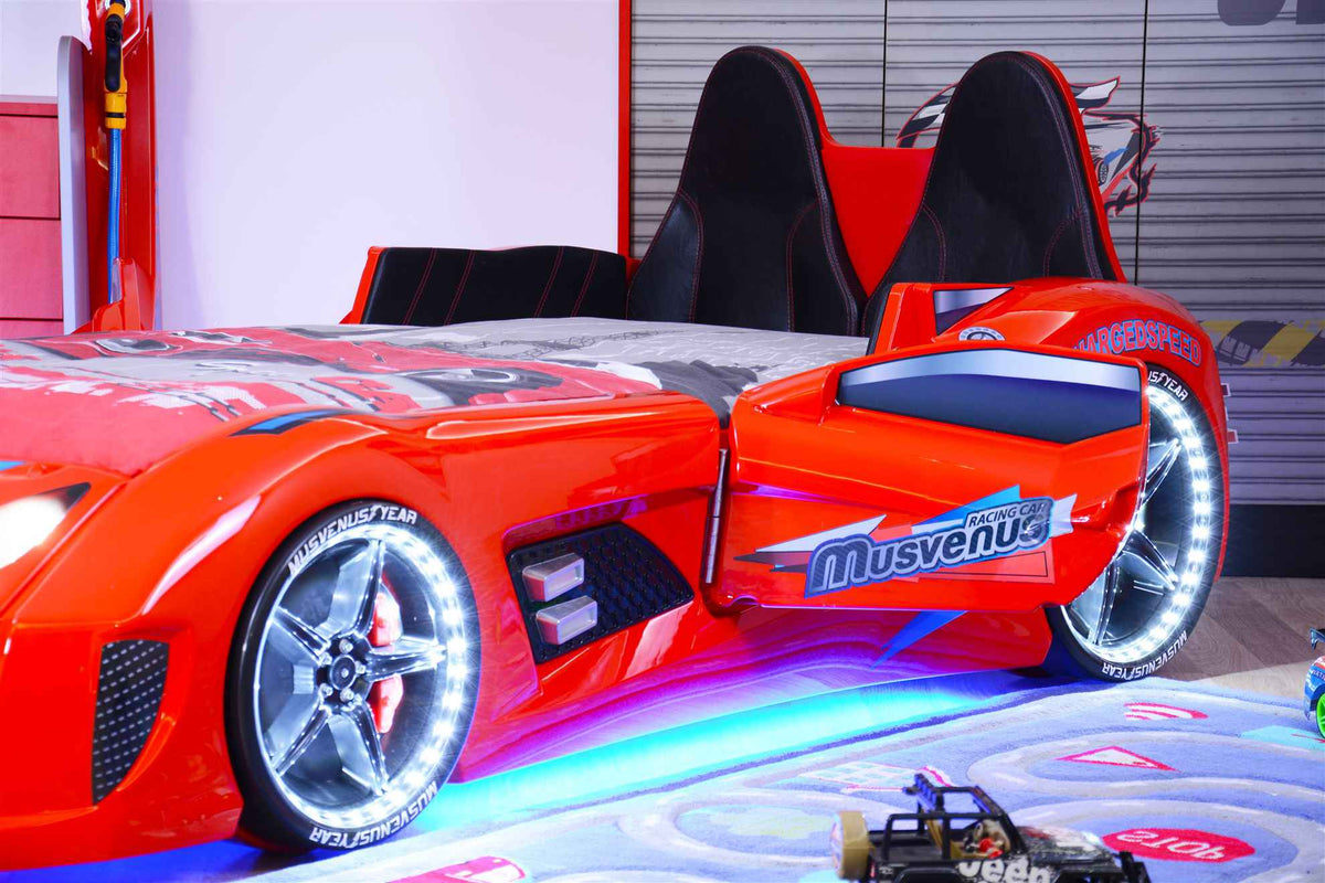 MVN 3 Letto Auto con LED e Suoni
