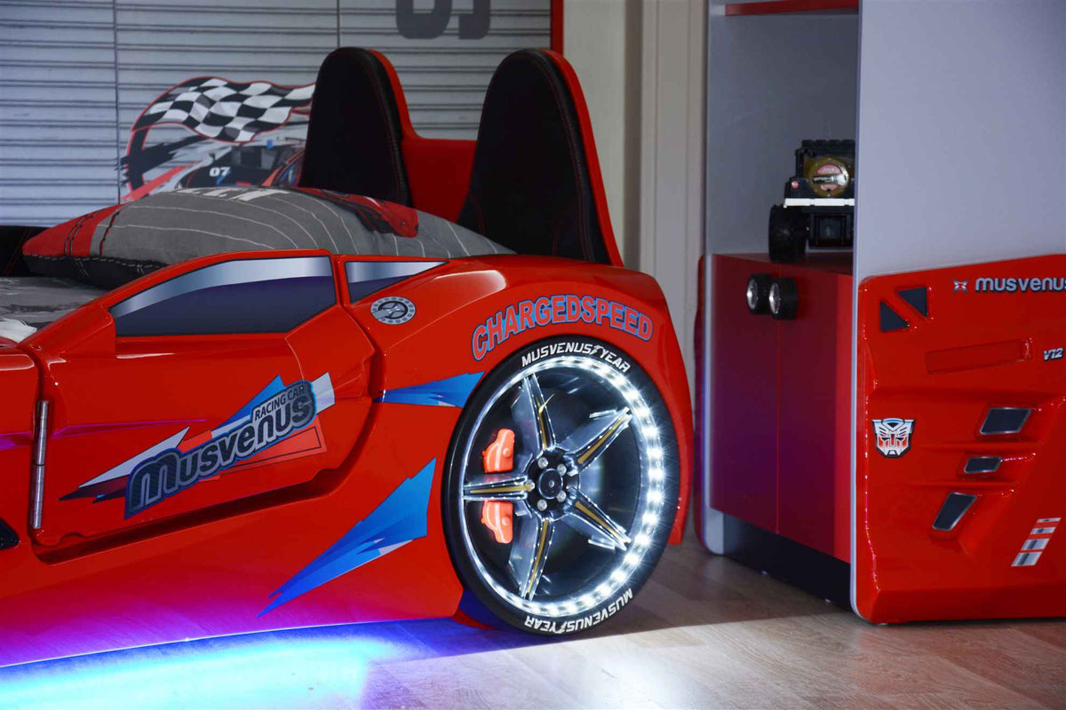 MVN 3 Letto Auto con LED e Suoni